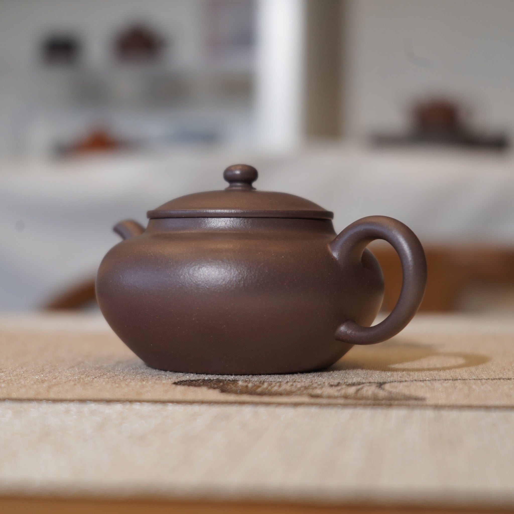 *新品*【扁燈】全手工原礦紫泥紫砂茶壺