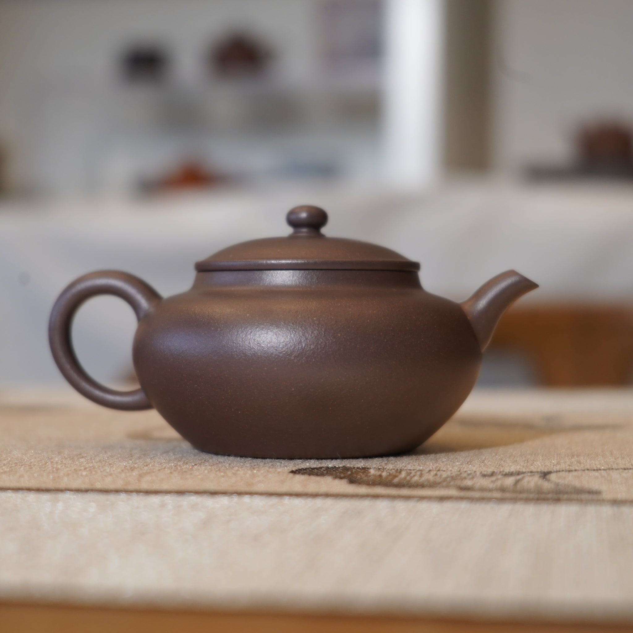 *新品*【扁燈】全手工原礦紫泥紫砂茶壺