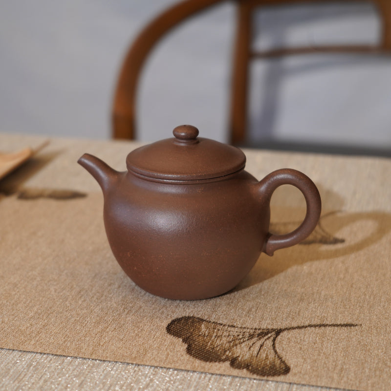 *新品* *吳雲峰弟子*【古蓮子】全手工原礦紫泥紫砂茶壺