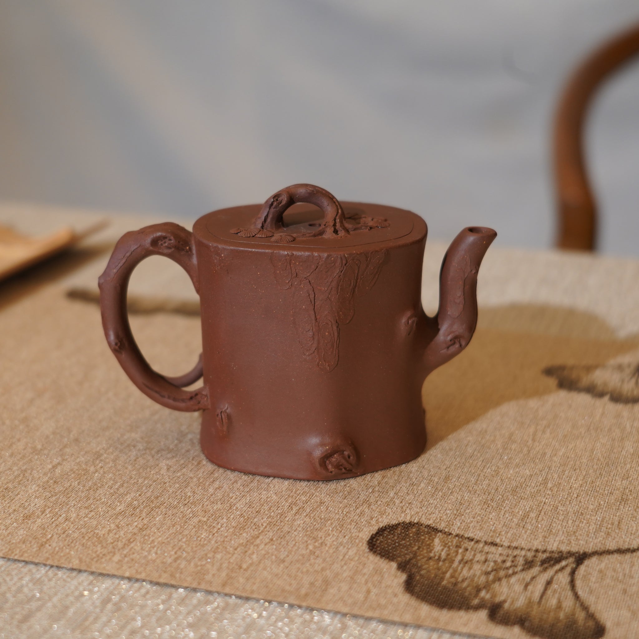 【梅樁】全手工紫泥紫砂茶壺