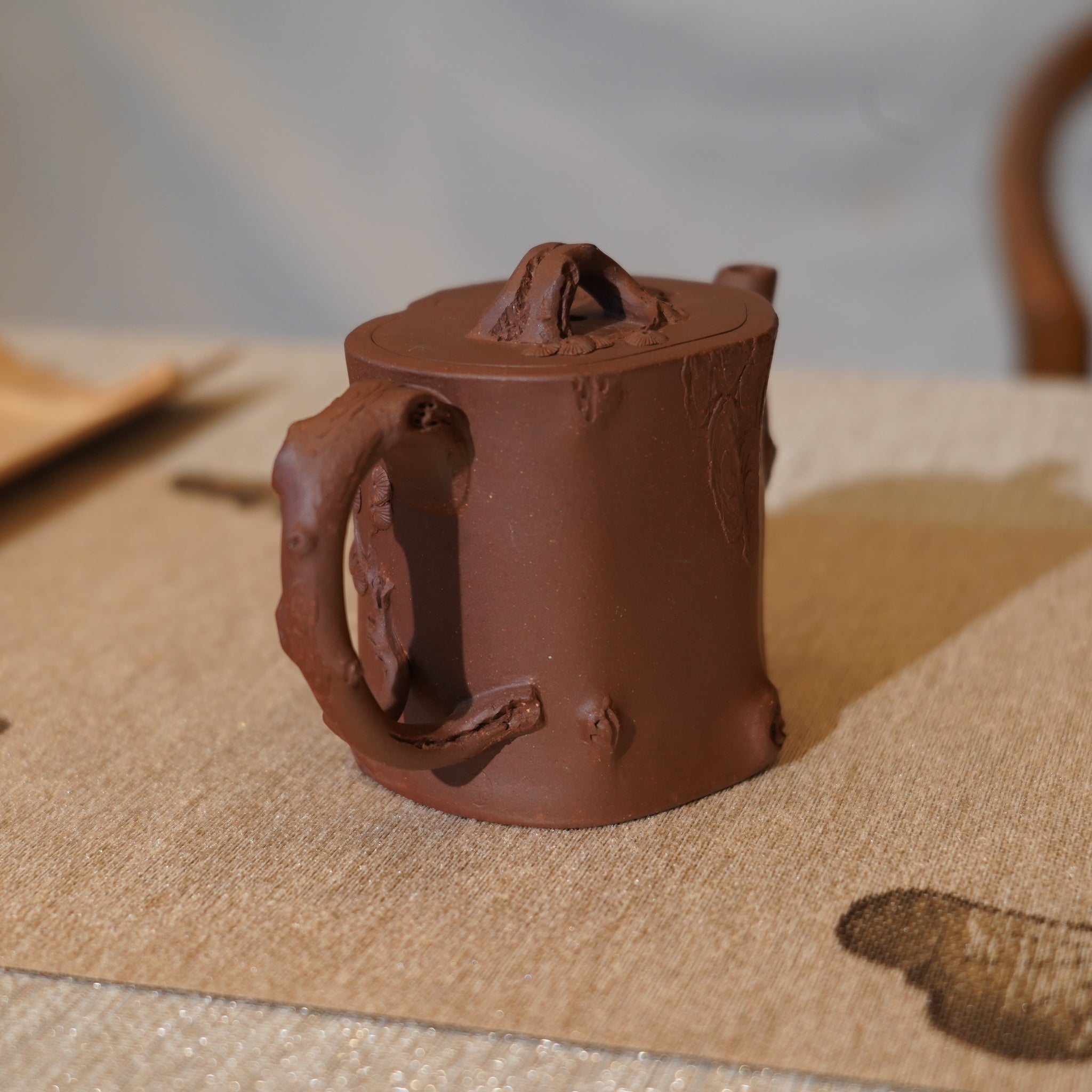 【梅樁】全手工紫泥紫砂茶壺