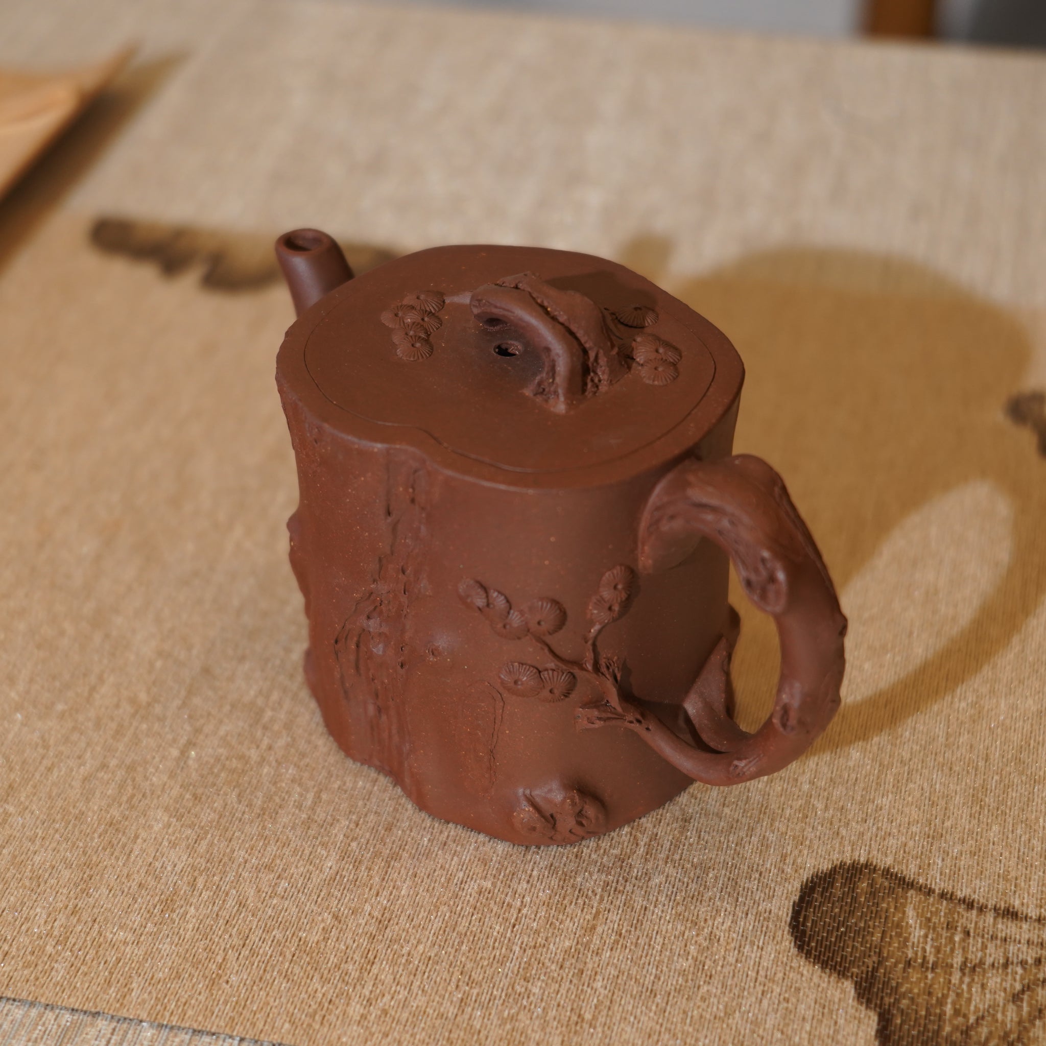 【梅樁】全手工紫泥紫砂茶壺