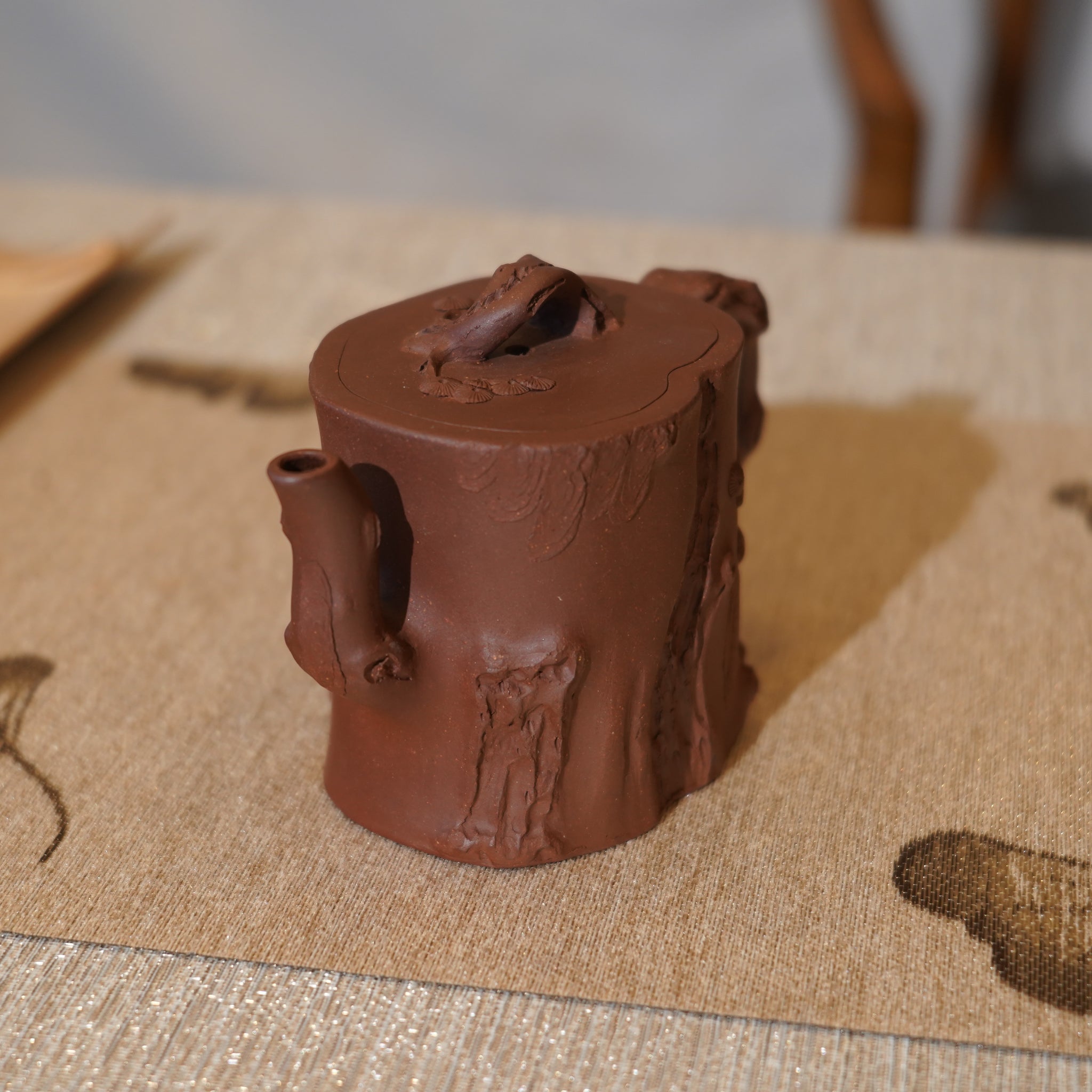 【梅樁】全手工紫泥紫砂茶壺