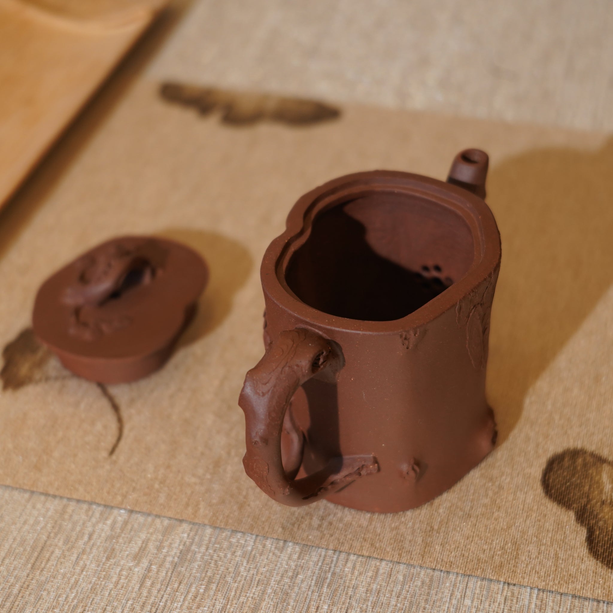 【梅樁】全手工紫泥紫砂茶壺