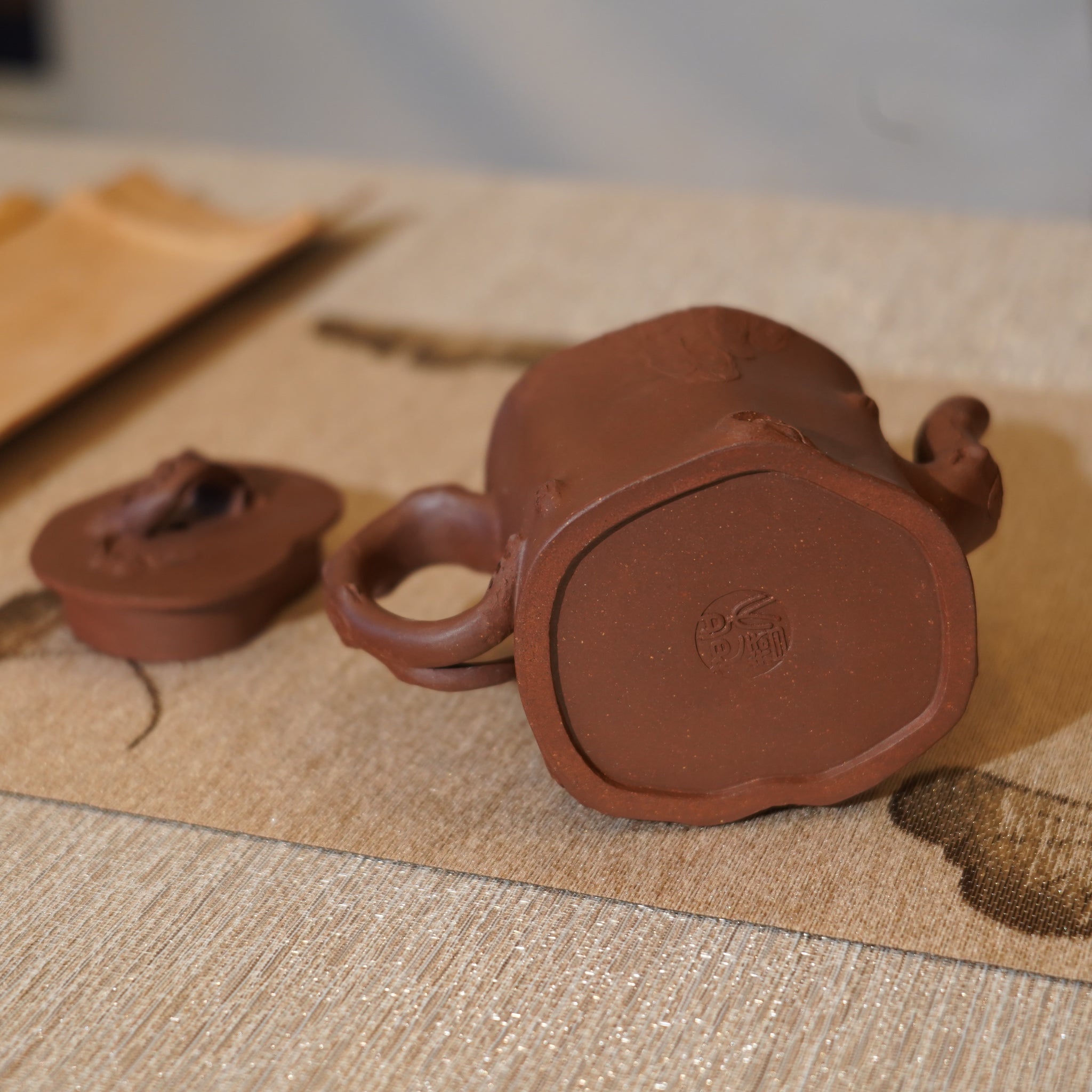 【梅樁】全手工紫泥紫砂茶壺