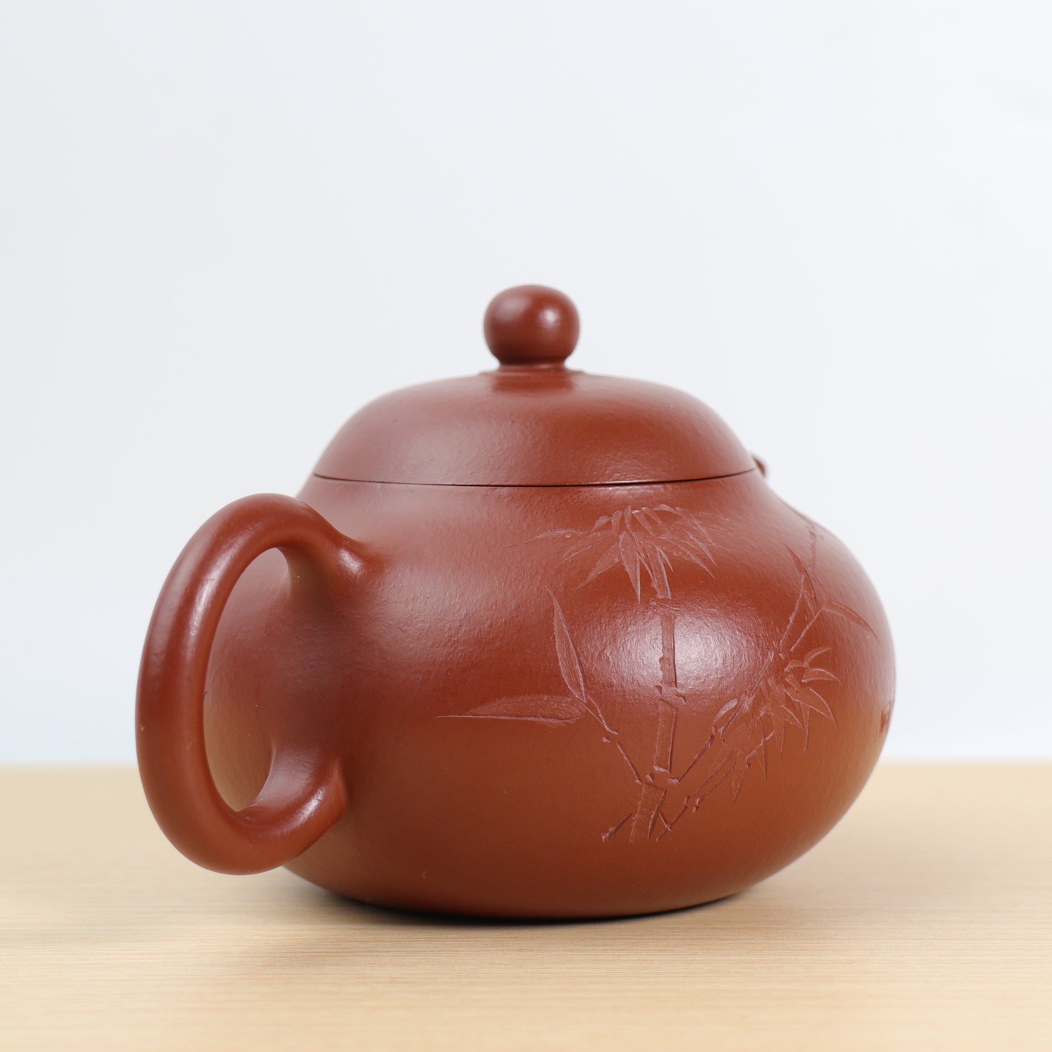 *Autumn Reward｜Buy one get three free* [Wendan] Small Coal Kiln Zhuni Calligraphy Carved Purple Clay Teapot