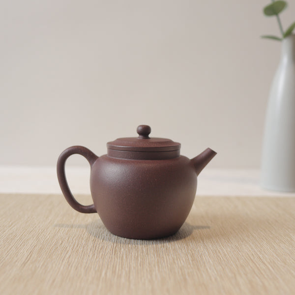 【允卿宮燈·二式】全手工原礦底槽青摹古紫砂茶壺