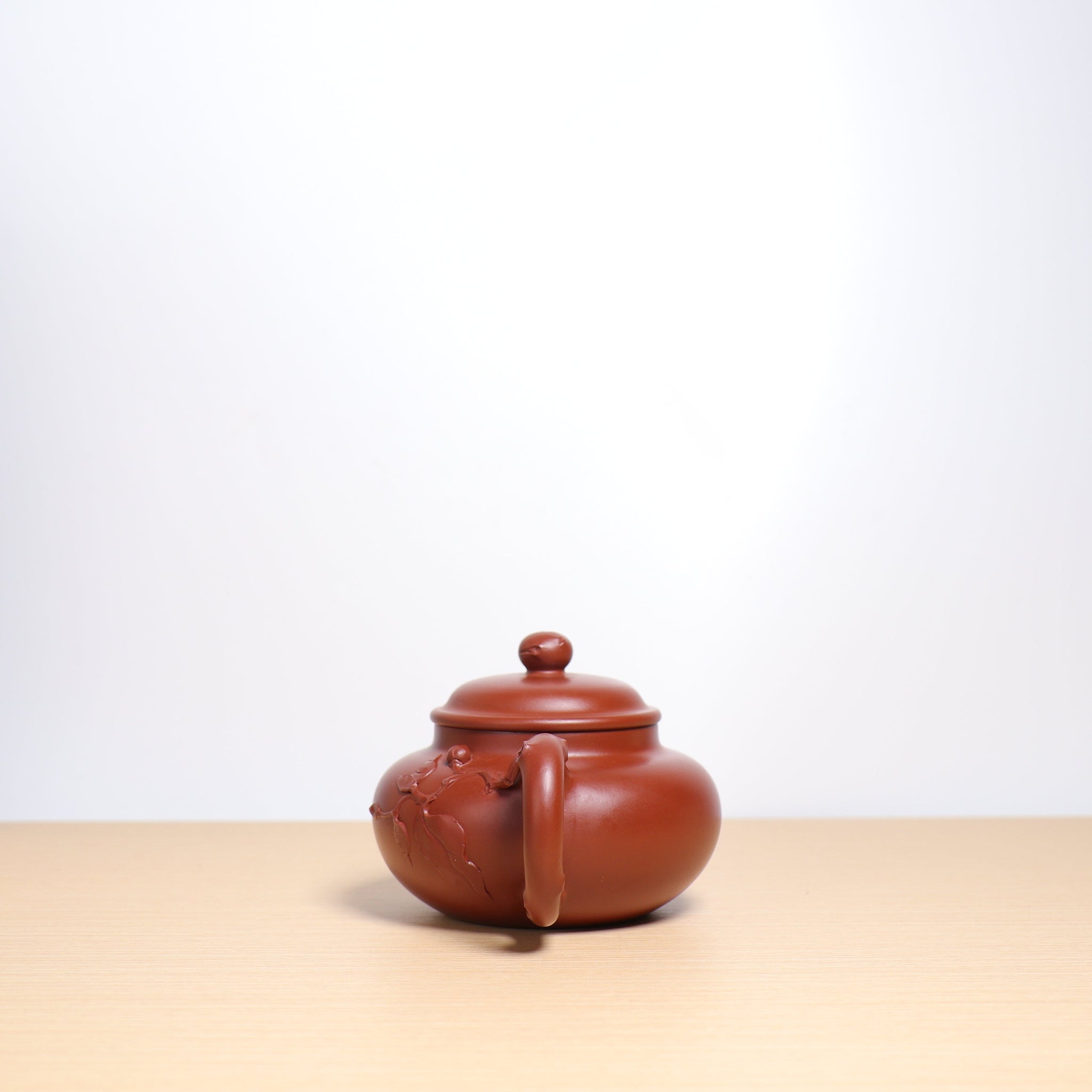 *Autumn Reward｜Buy one, get three free* [Fushou] Purple Clay Teapot with Vermilion Decal