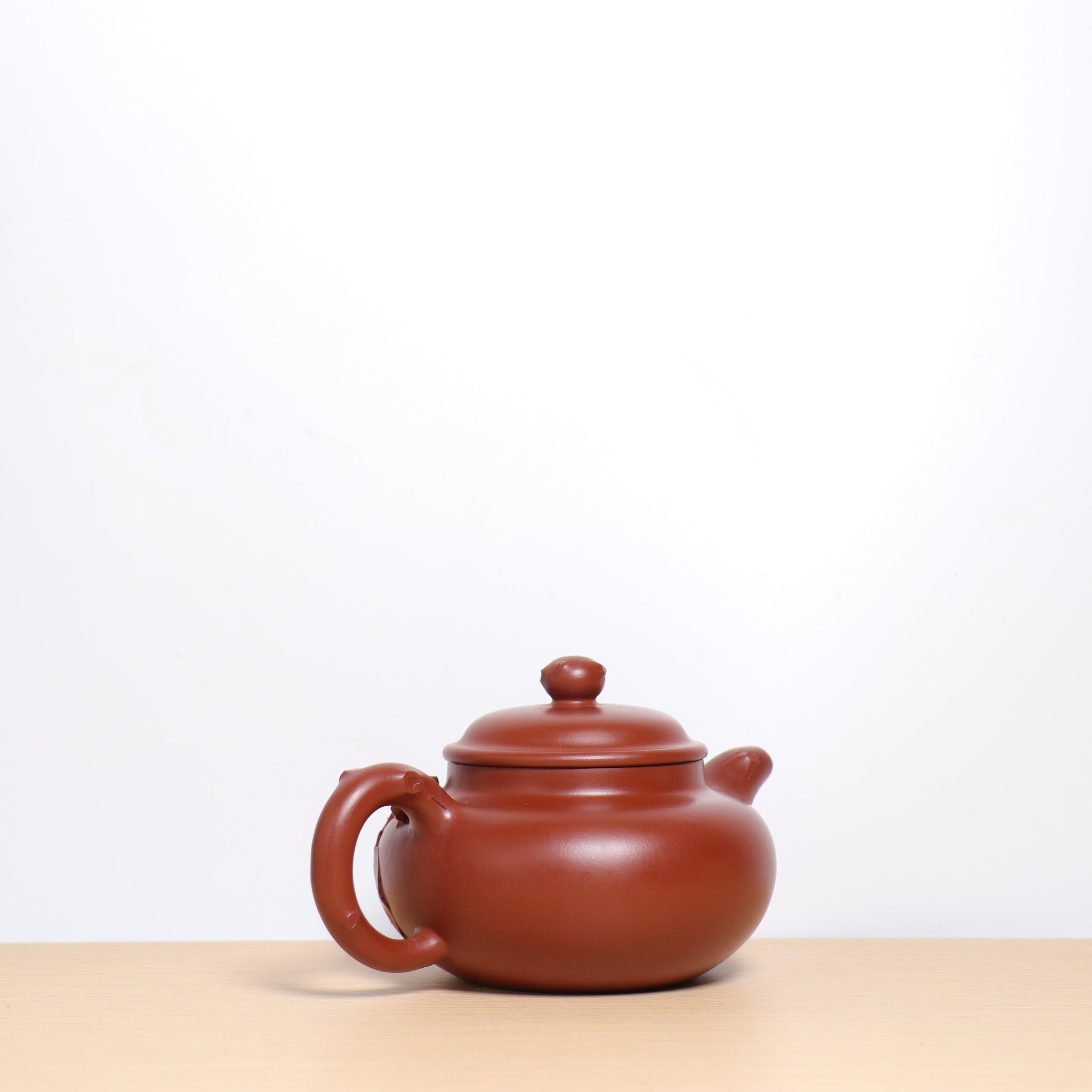 *Autumn Reward｜Buy one, get three free* [Fushou] Purple Clay Teapot with Vermilion Decal