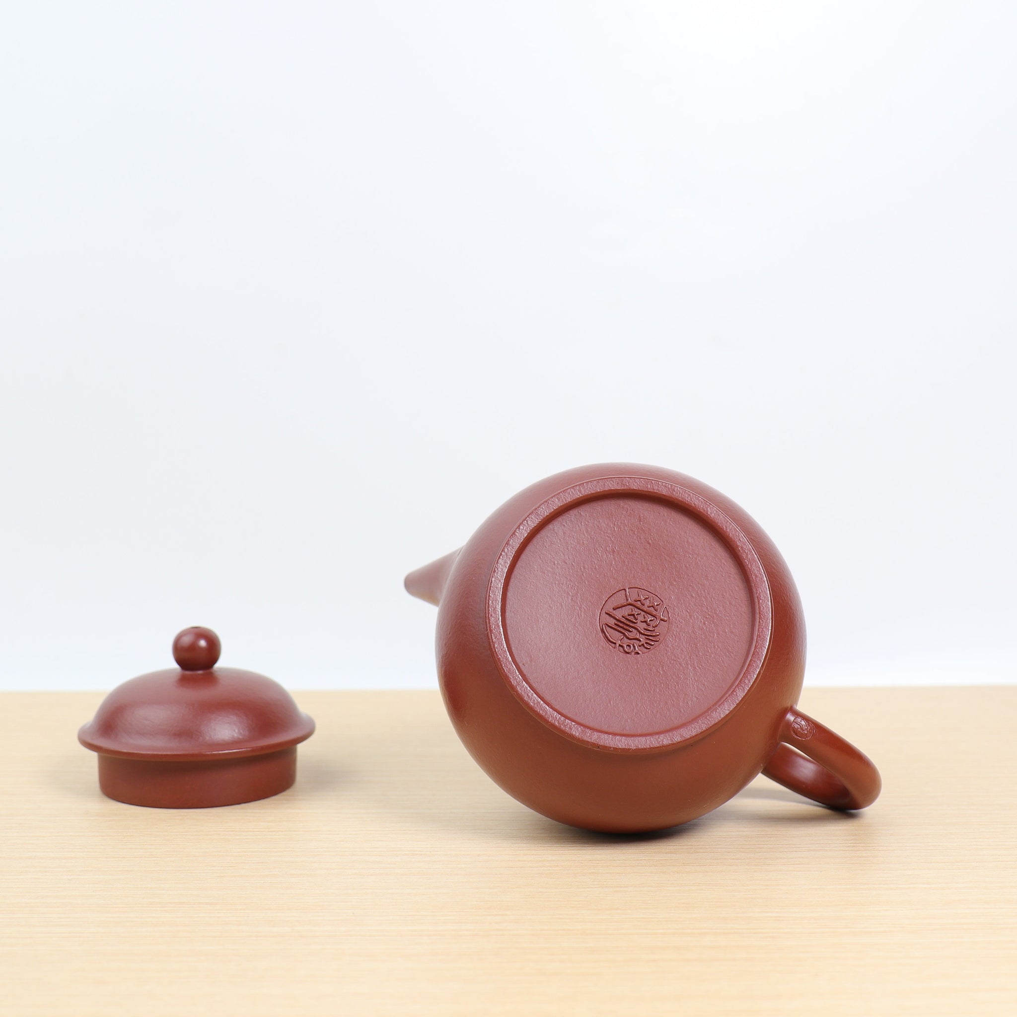 *Autumn reward｜Buy one get five free* [Guava level] Fully handmade original ore wrinkled leather Zhaozhuang vermilion mud and purple sand teapot