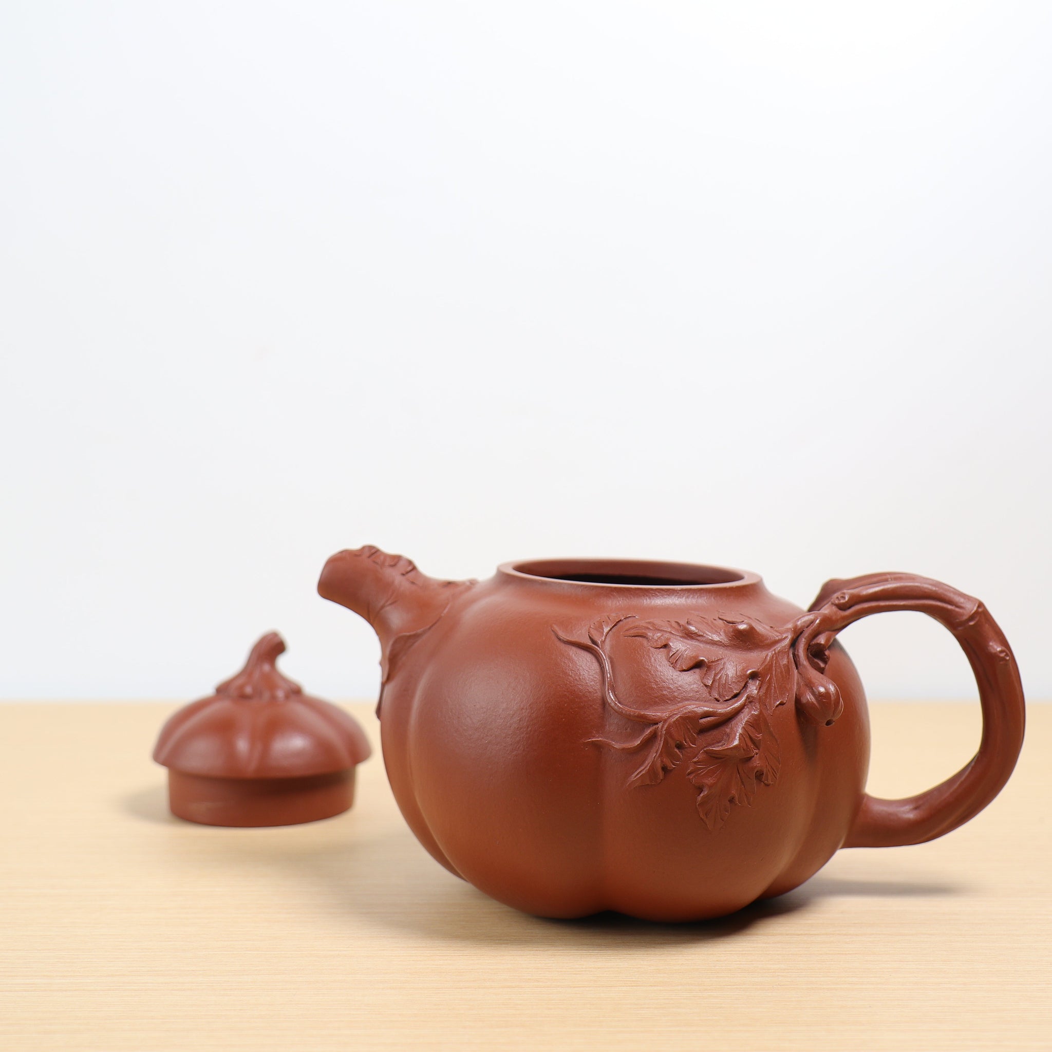 *Autumn Reward｜Buy one, get five free* [Pumpkin] Yang’s Crimson Clay and Purple Clay Teapot from the Original Mine Collection