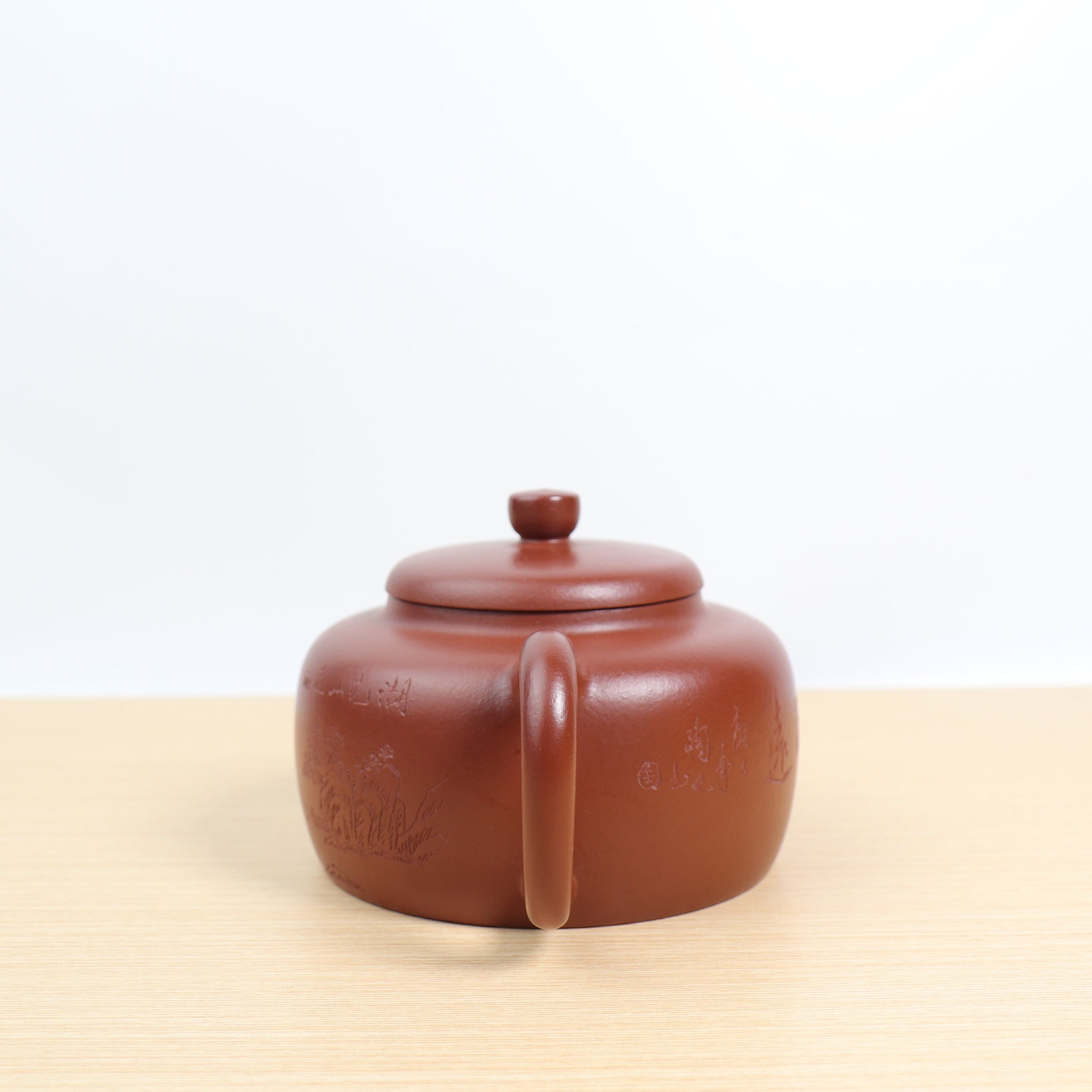 *Autumn Reward｜Buy one get three free* [De Zhong] Original mine small coal kiln red clay carved purple clay teapot