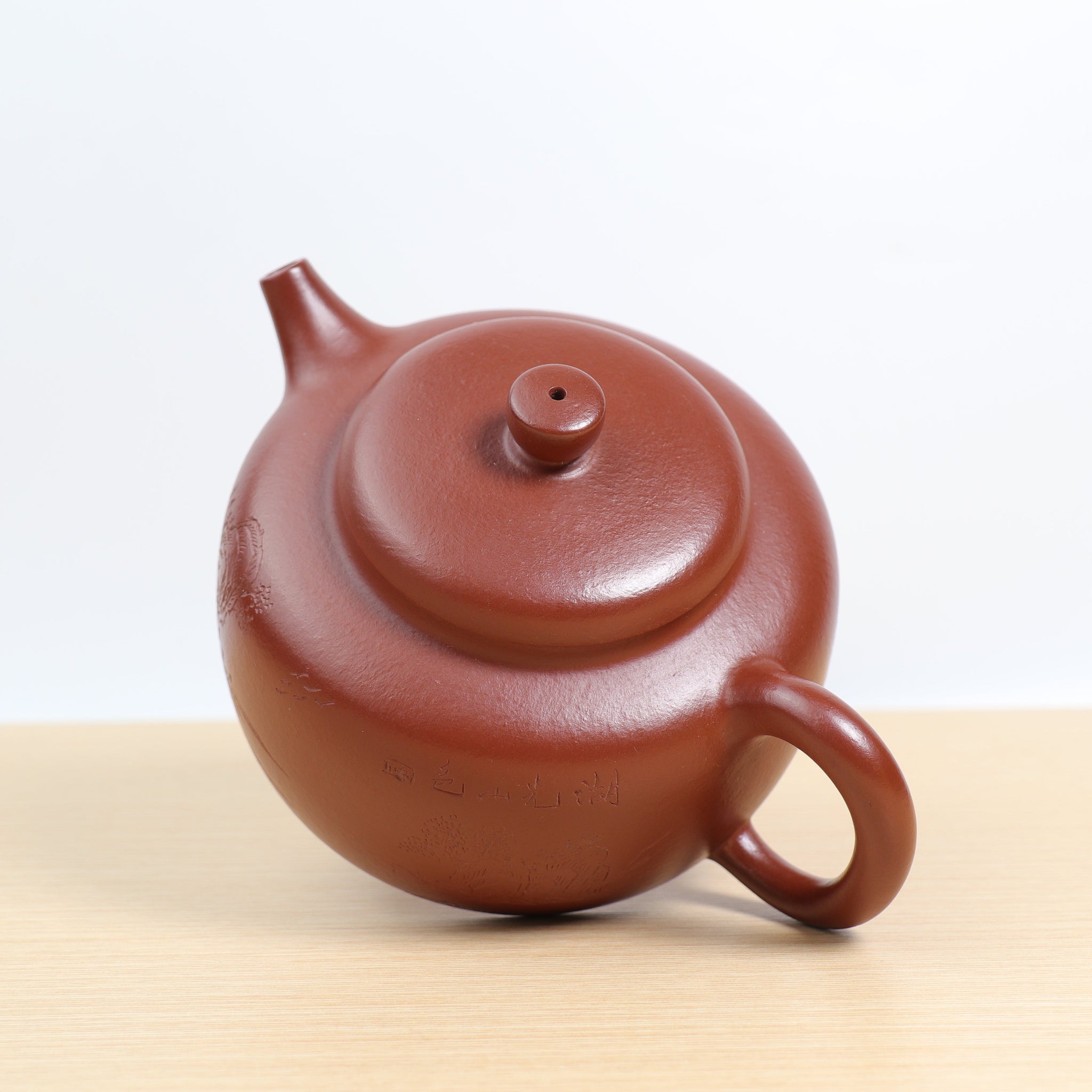 *Autumn Reward｜Buy one get three free* [De Zhong] Original mine small coal kiln red clay carved purple clay teapot