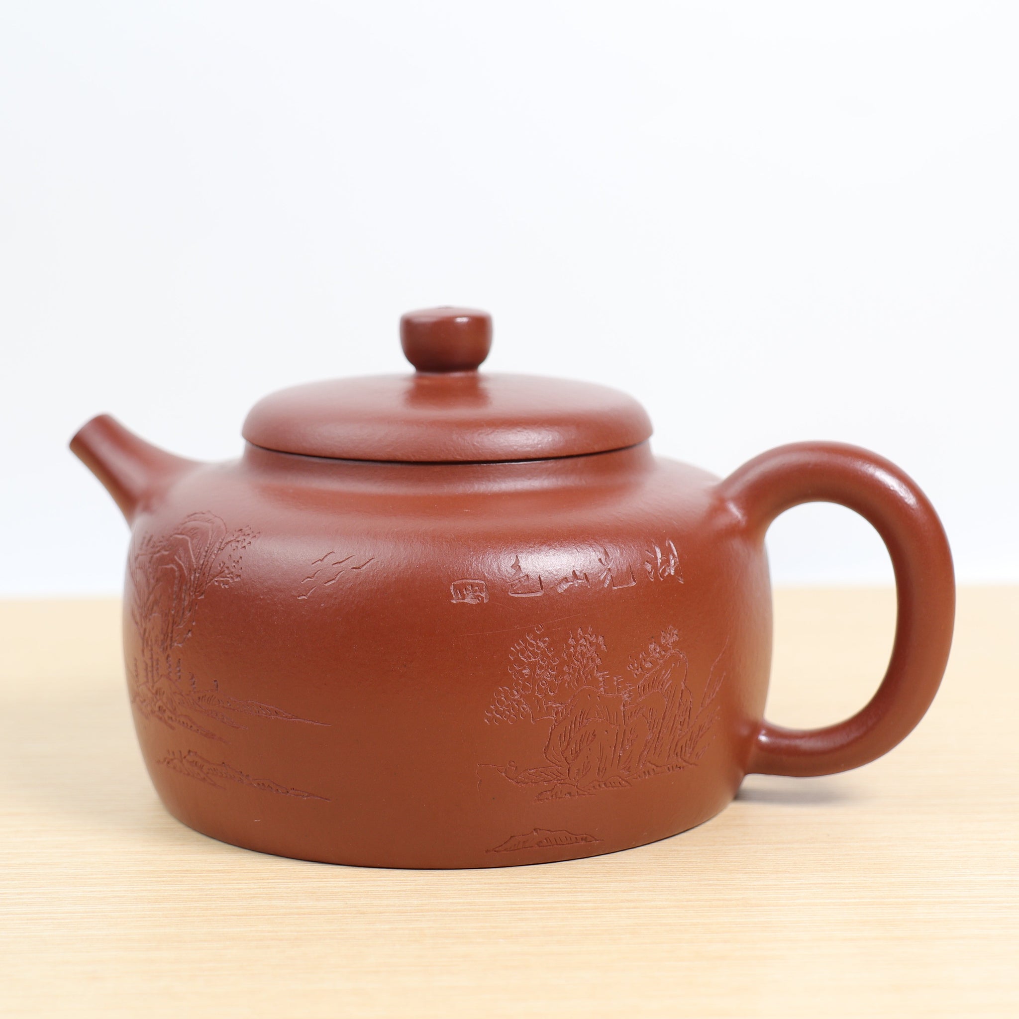 *Autumn Reward｜Buy one get three free* [De Zhong] Original mine small coal kiln red clay carved purple clay teapot