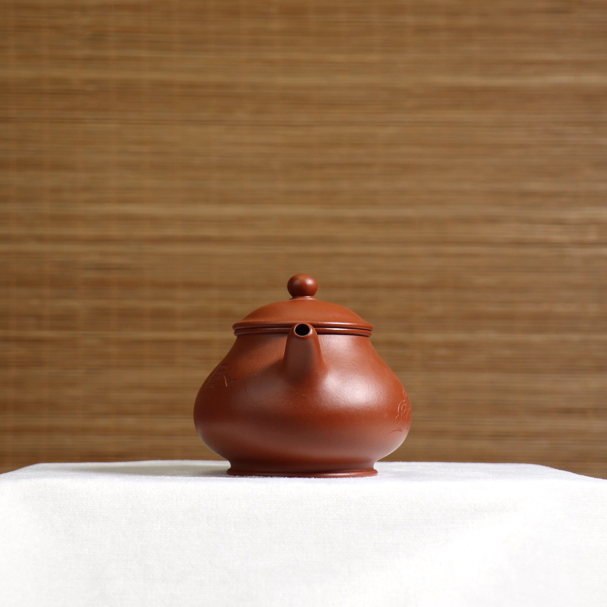 *Autumn Reward｜Buy one get three free* [Pan Pot] Fully handmade Zhaozhuang red clay carved purple sand teapot