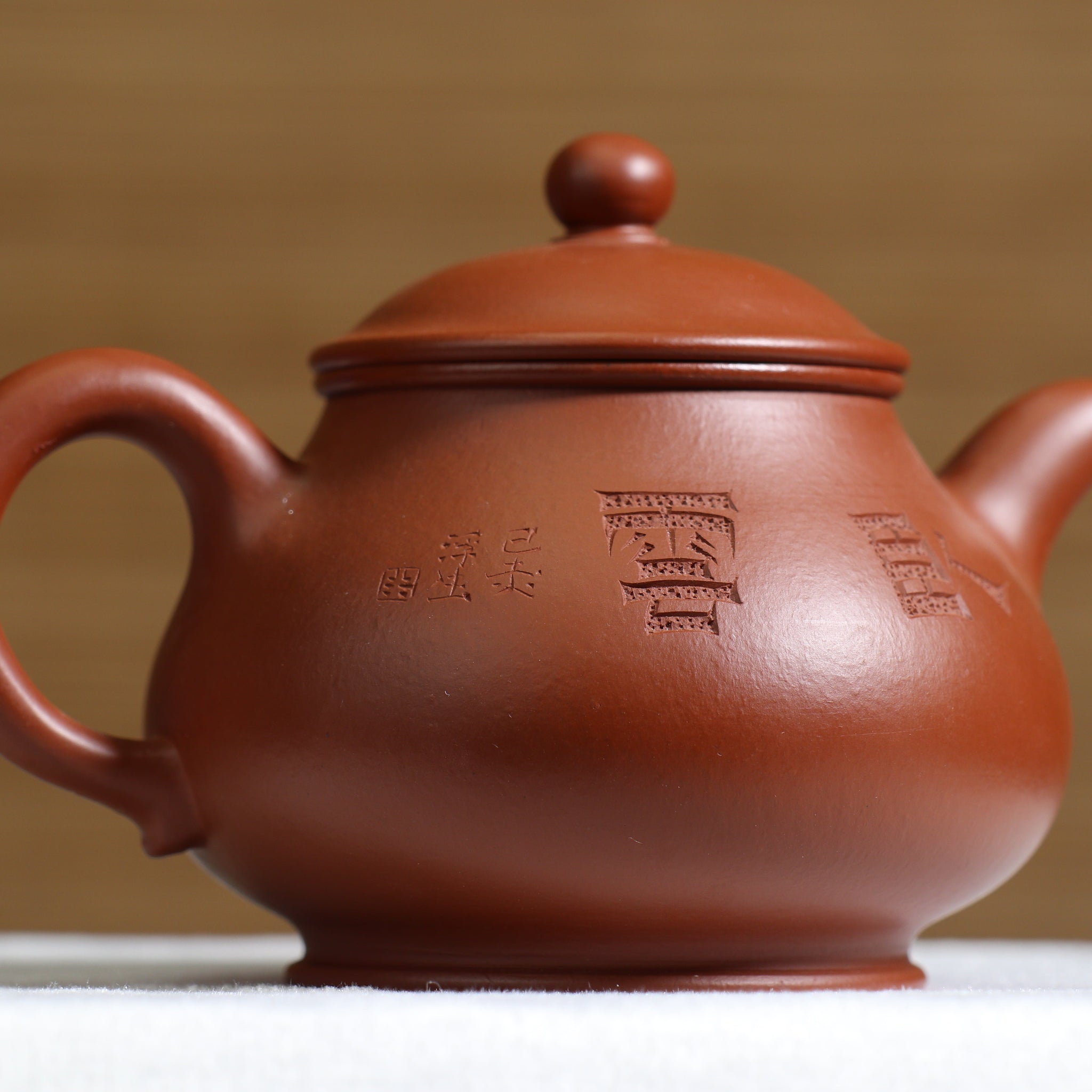 *Autumn Reward｜Buy one get three free* [Pan Pot] Fully handmade Zhaozhuang red clay carved purple sand teapot