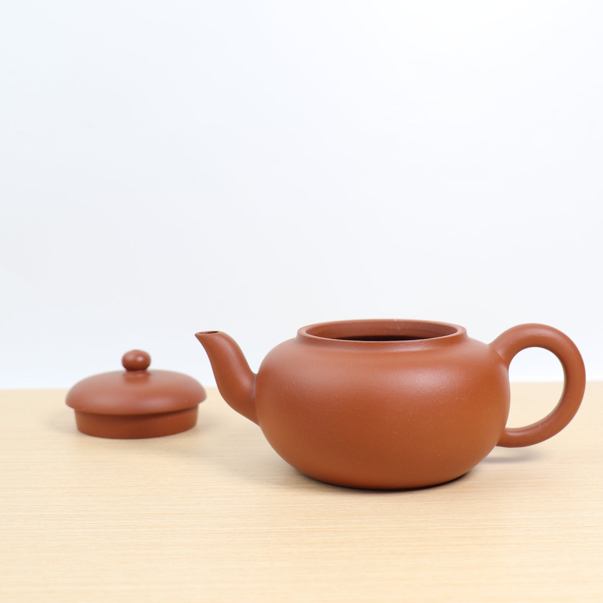 *Autumn reward｜Buy one get five free* [Persimmon Yuan] Fully handmade raw mineral Zhaozhuang Zhuni classic purple clay teapot