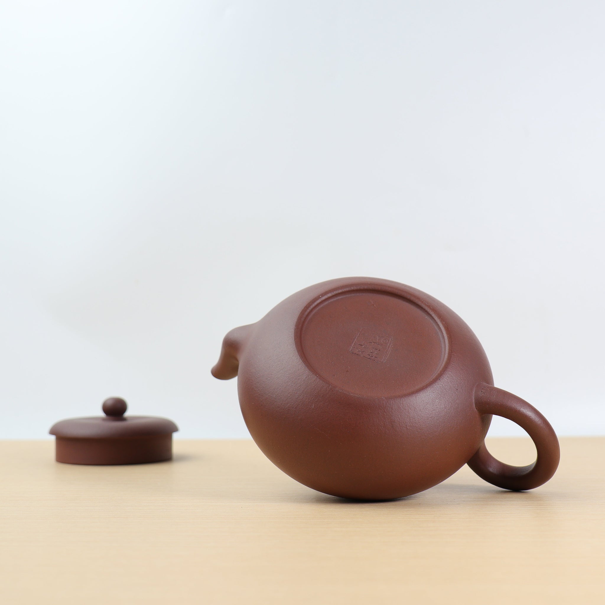 *Autumn Reward｜Buy one get five free* [Little Apple] Fully handmade purple clay elegant purple clay teapot