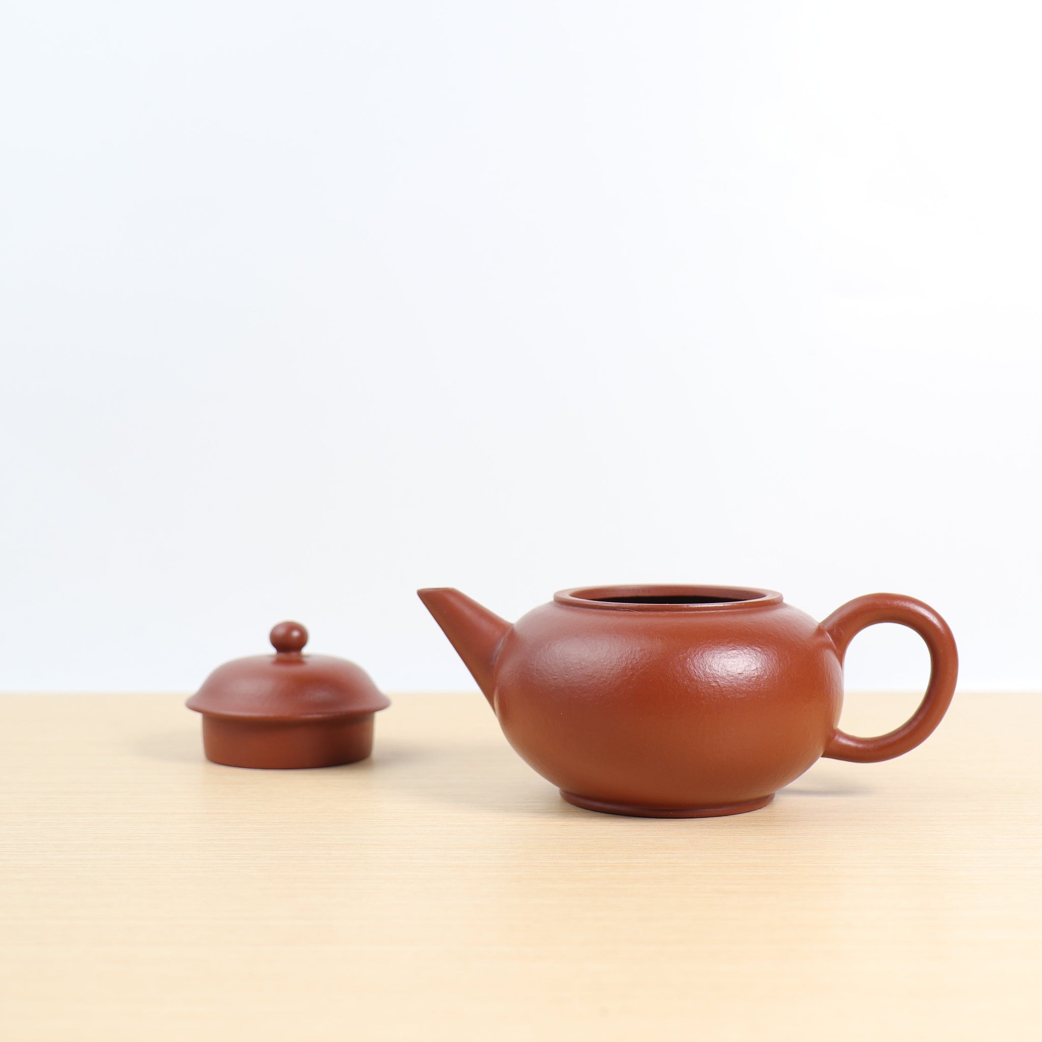 (Sold) *Autumn Reward｜Buy one get three free* [Level] Raw mineral cinnabar clay teapot