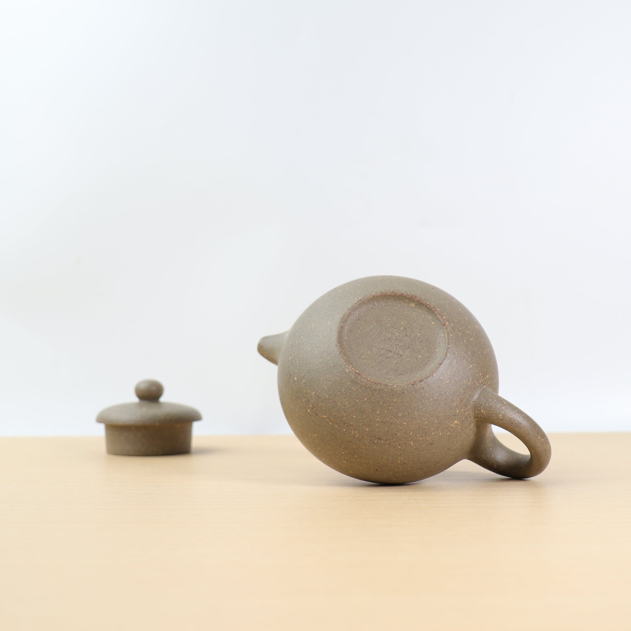 *Autumn Reward｜Buy one, get three free* [掇子] Classic purple clay teapot made of green gray clay