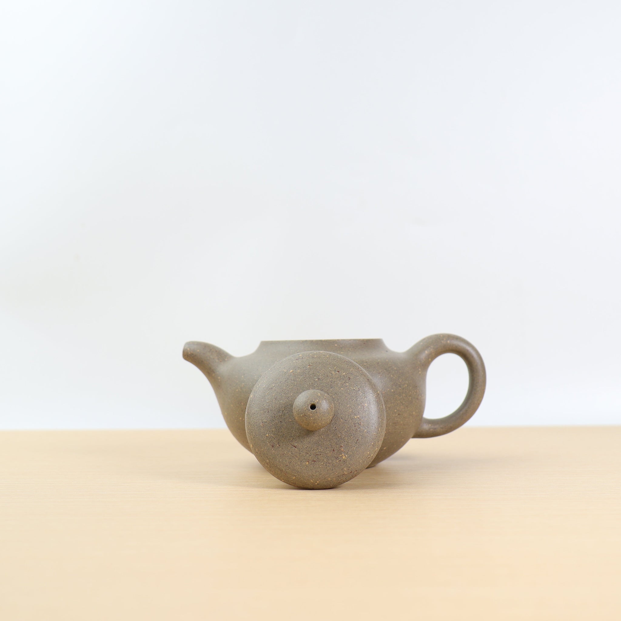 *Autumn Reward｜Buy one, get three free* [掇子] Classic purple clay teapot made of green gray clay