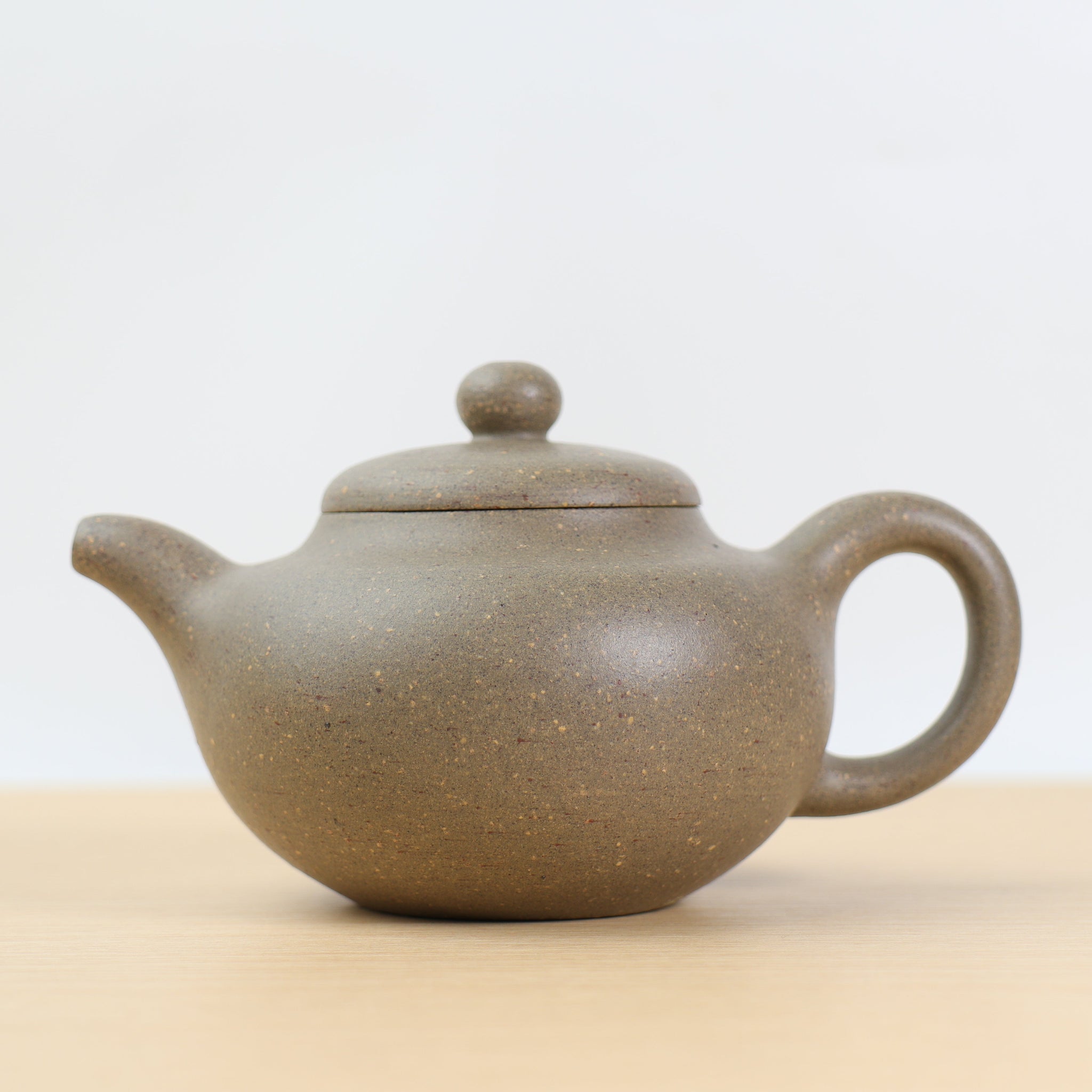 *Autumn Reward｜Buy one, get three free* [掇子] Classic purple clay teapot made of green gray clay