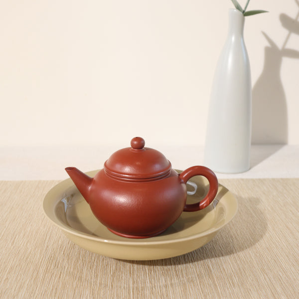 （已售出）【水平】朱泥經典紫砂茶壺