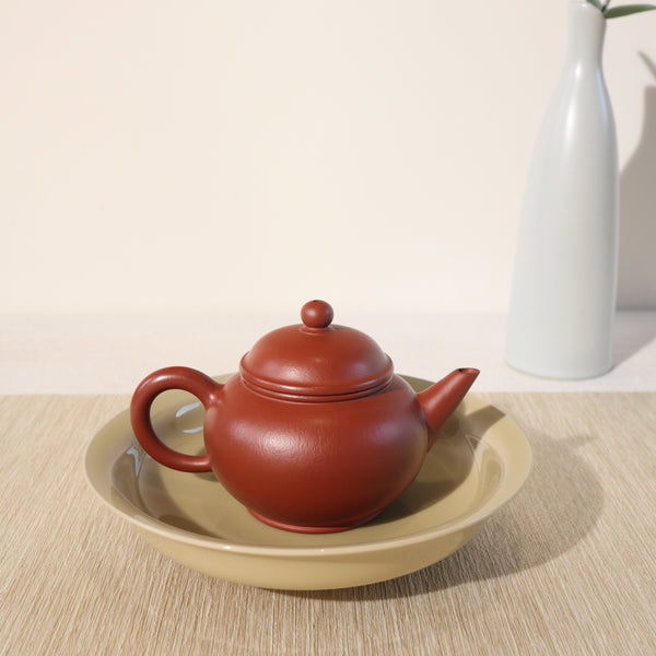 （已售出）【水平】朱泥經典紫砂茶壺