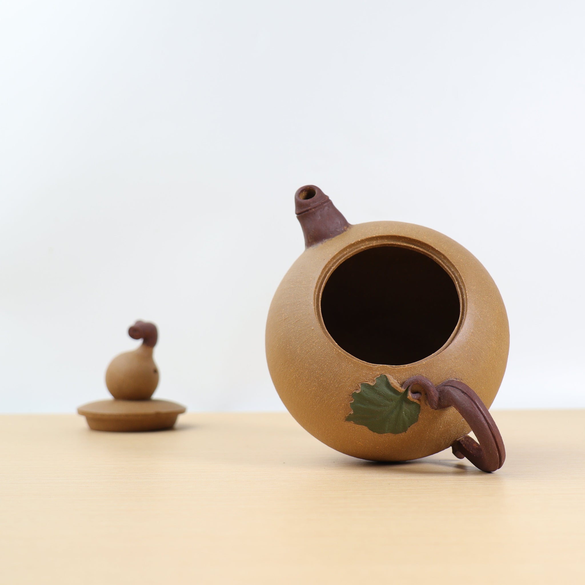 *Autumn Reward｜Buy one, get three free* [Bionic Device] Raw Ore Mud Purple Clay Teapot