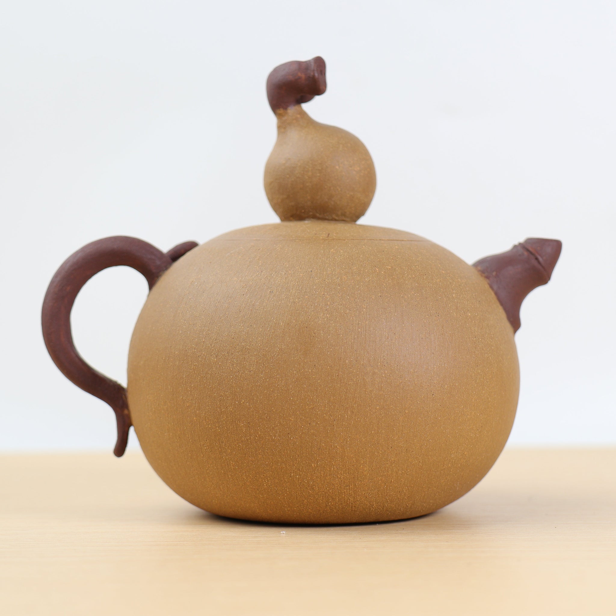 *Autumn Reward｜Buy one, get three free* [Bionic Device] Raw Ore Mud Purple Clay Teapot