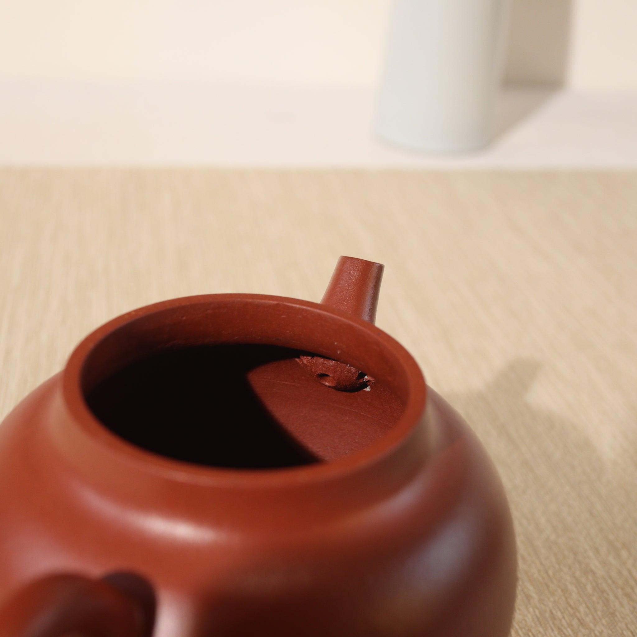 *新品*【橄欖壺】全手工朱泥紫砂茶壺