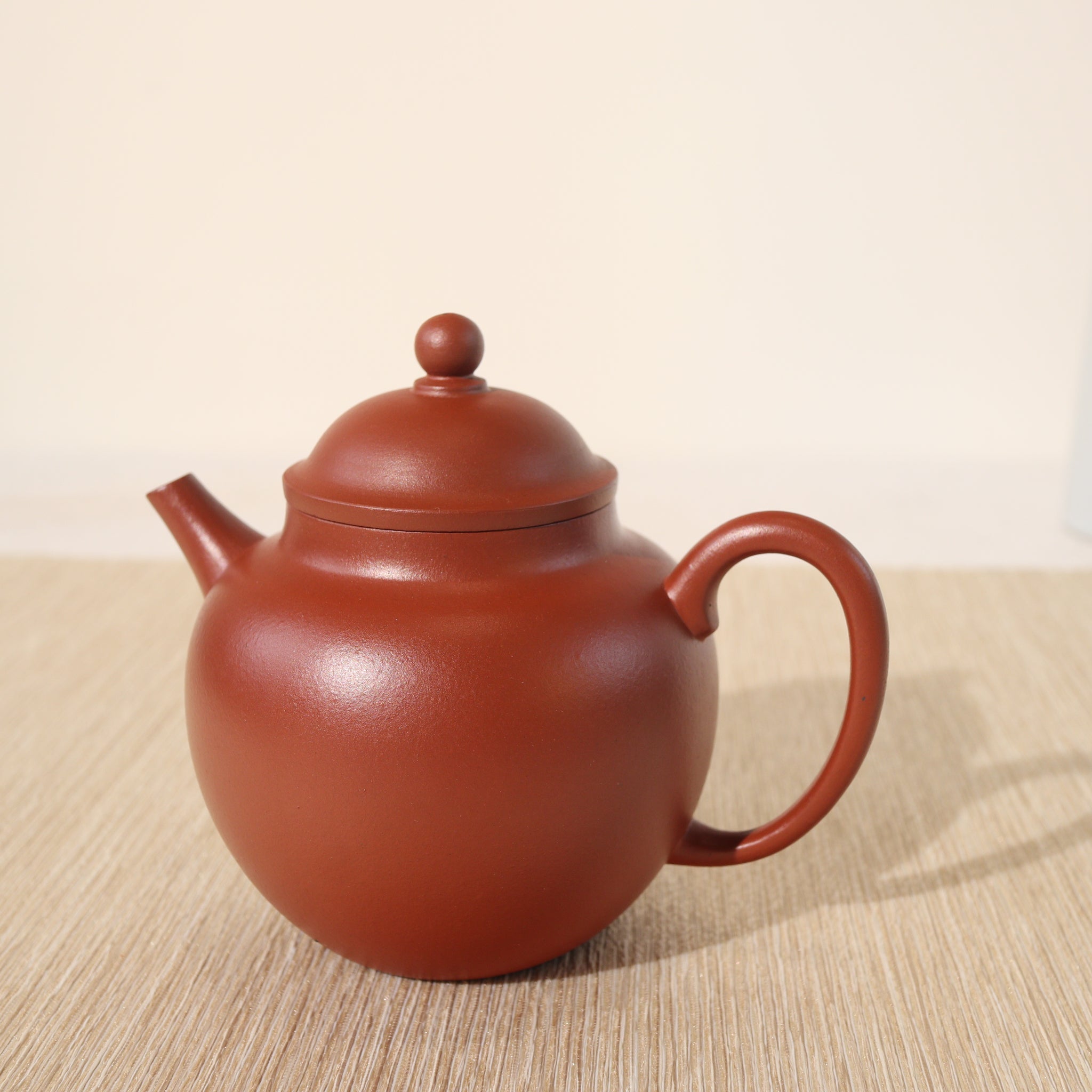 *新品*【橄欖壺】全手工朱泥紫砂茶壺