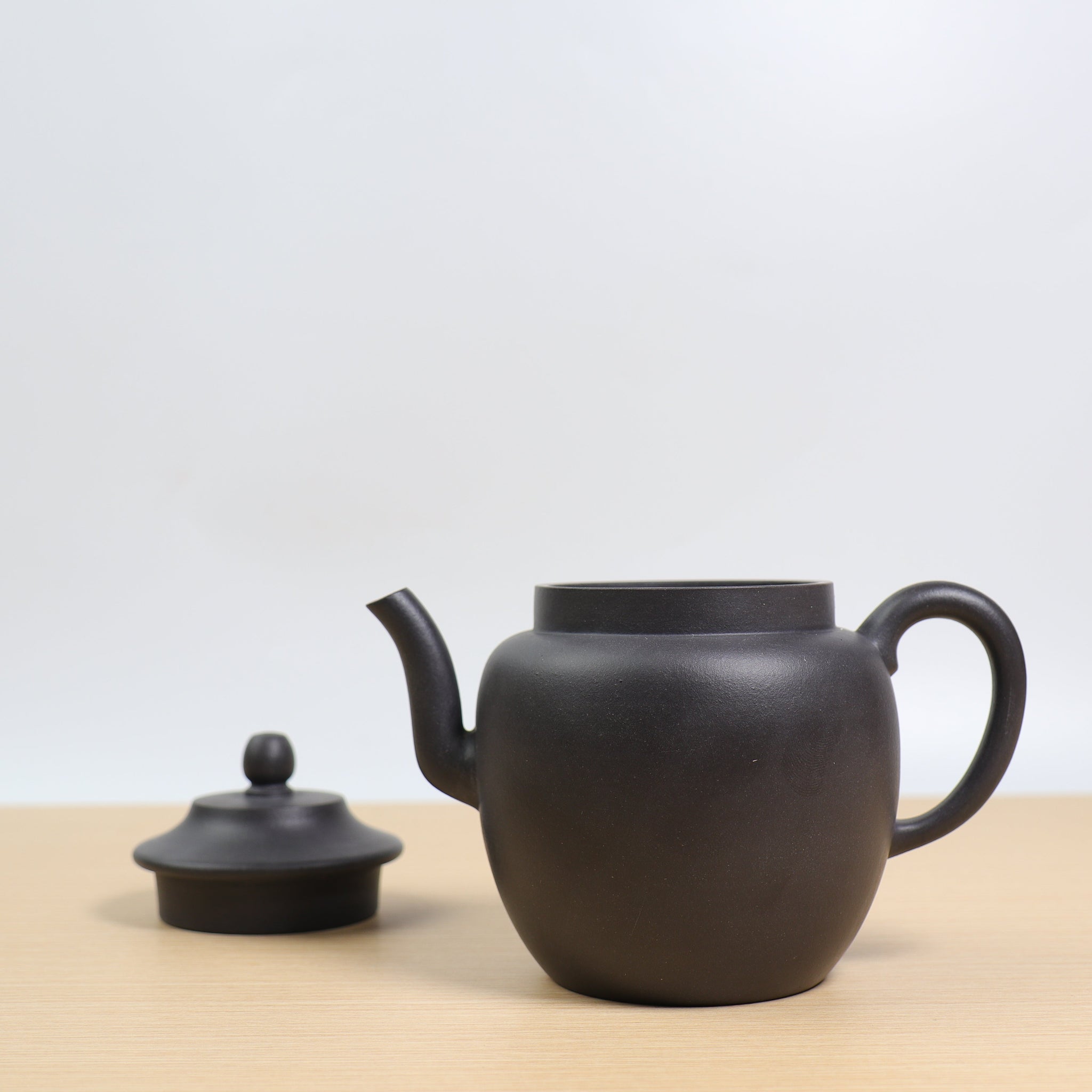 *Autumn Reward｜Buy one, get three free* [Laughing Sakura] Raw Mineral Black Gold Sand Elegant Purple Clay Teapot