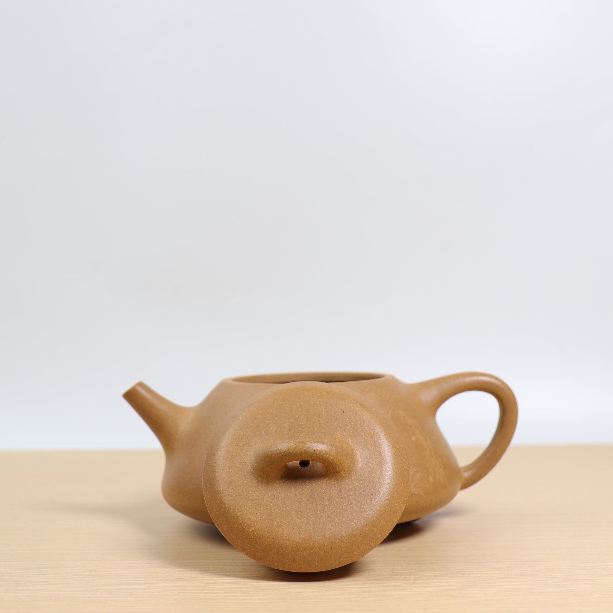 *Autumn reward｜Buy one get three free* [Stone Ladle] Purple clay teapot carved with raw ore mud