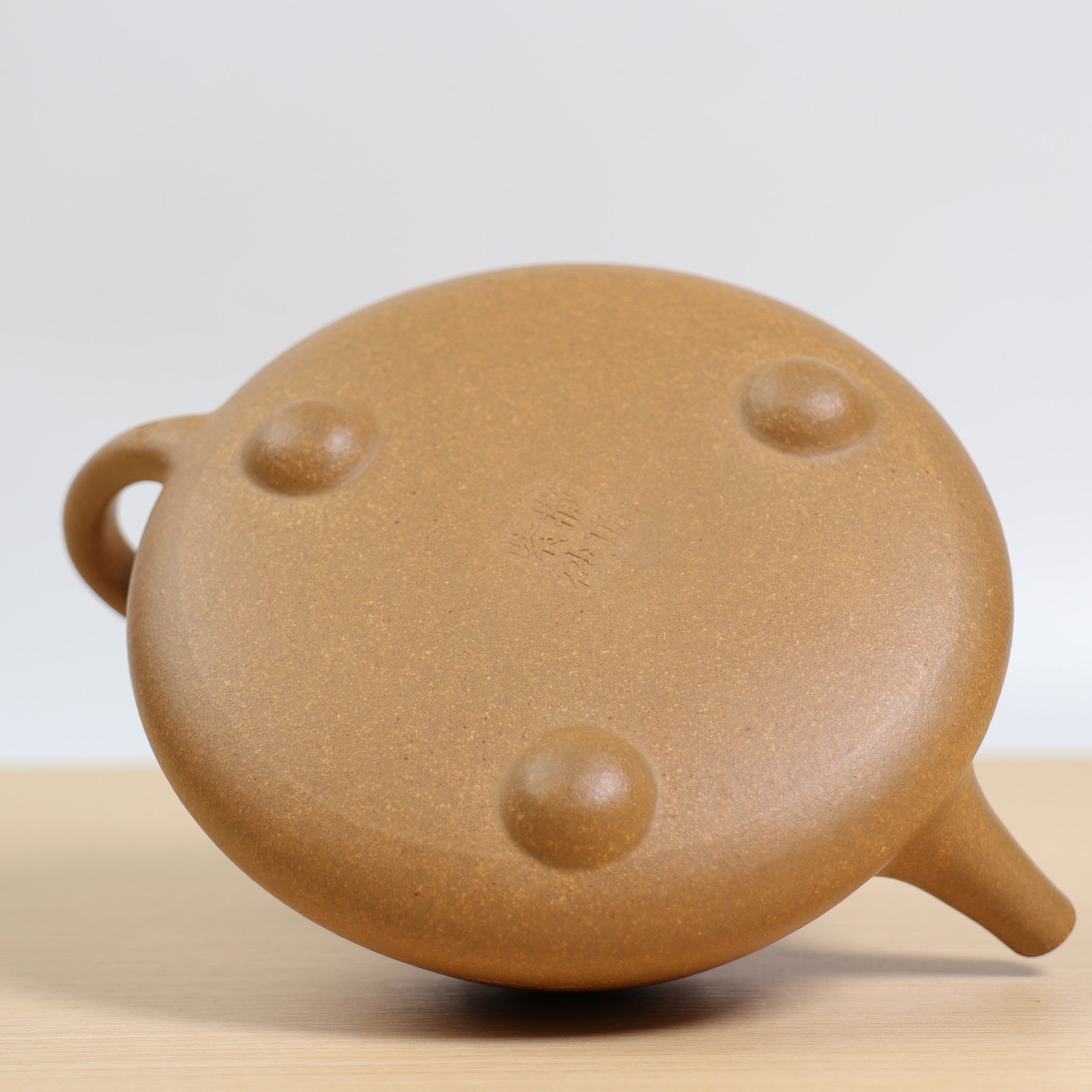 *Autumn reward｜Buy one get three free* [Stone Ladle] Purple clay teapot carved with raw ore mud