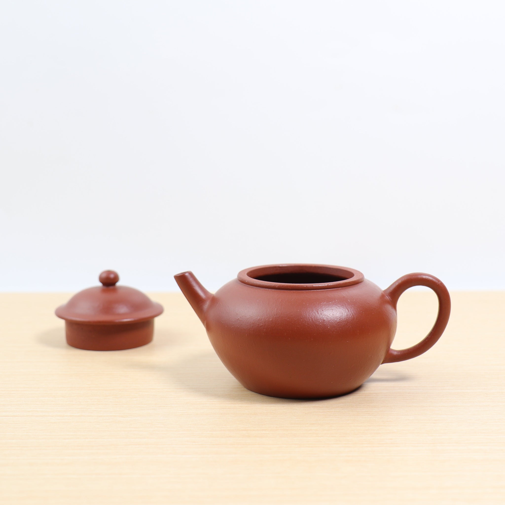 *Autumn reward｜Buy one and get five free* [Mengchen model·Hat] Fully handmade original ore vermilion clay imitation ancient purple clay teapot