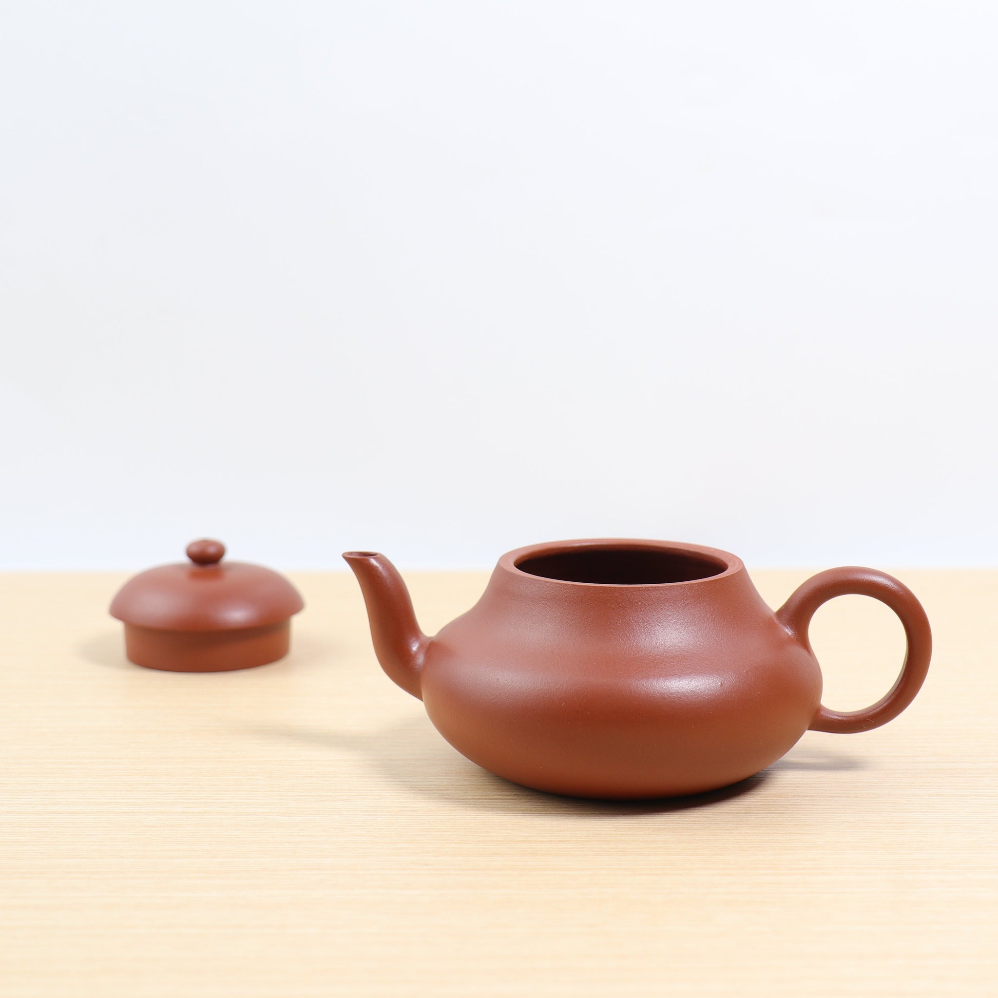 *Autumn Reward｜Buy one, get five free* [Xiao Xiaojunde] Fully handmade raw mineral cinnabar mud and purple sand teapot 