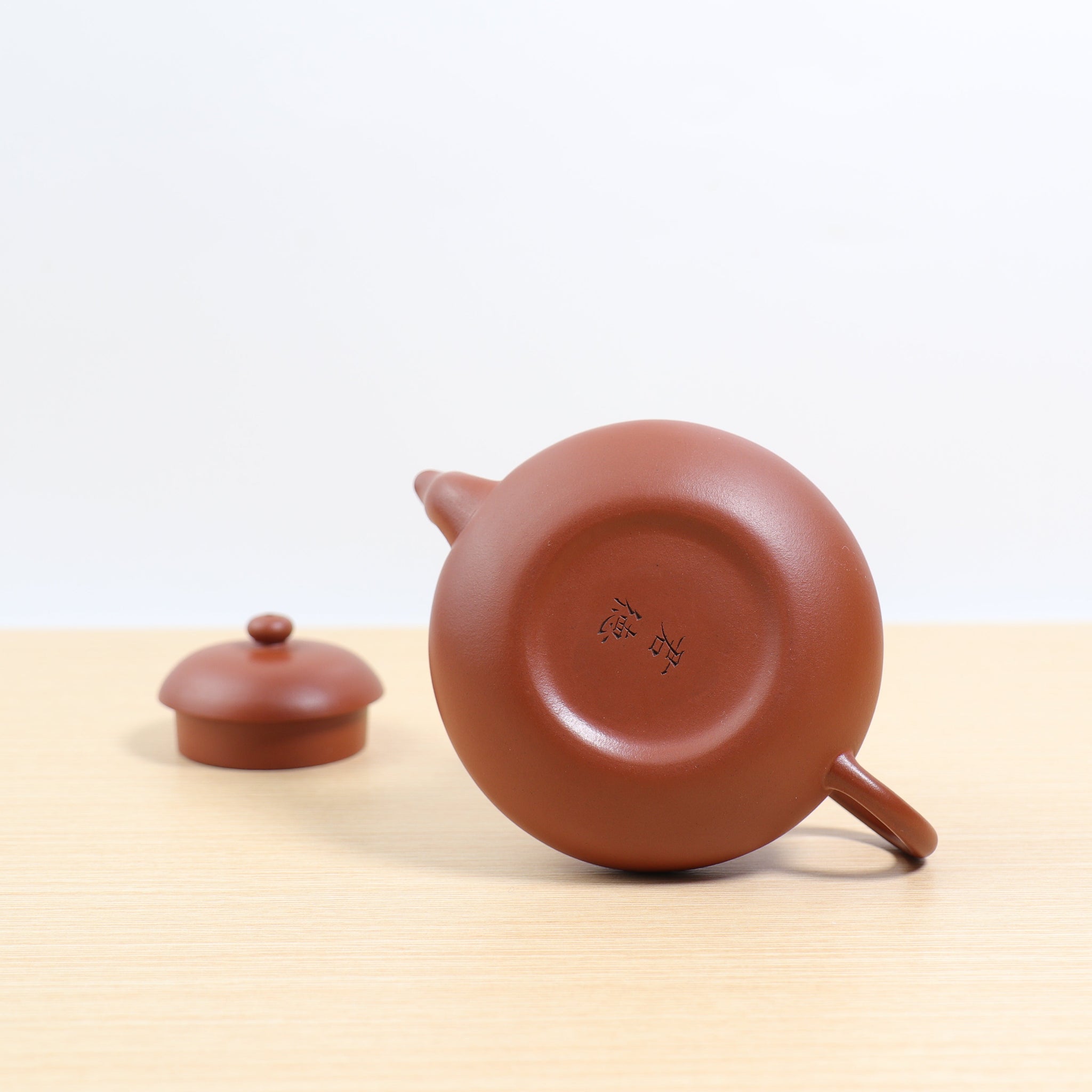 *Autumn Reward｜Buy one, get five free* [Xiao Xiaojunde] Fully handmade raw mineral cinnabar mud and purple sand teapot 