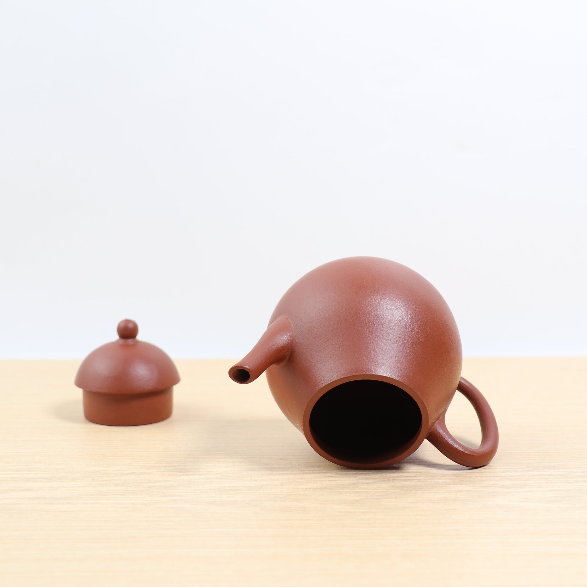 *Autumn Reward｜Buy one get three free* [Mengchen model·Taoli] Fully handmade original ore vermilion clay imitation ancient purple clay teapot