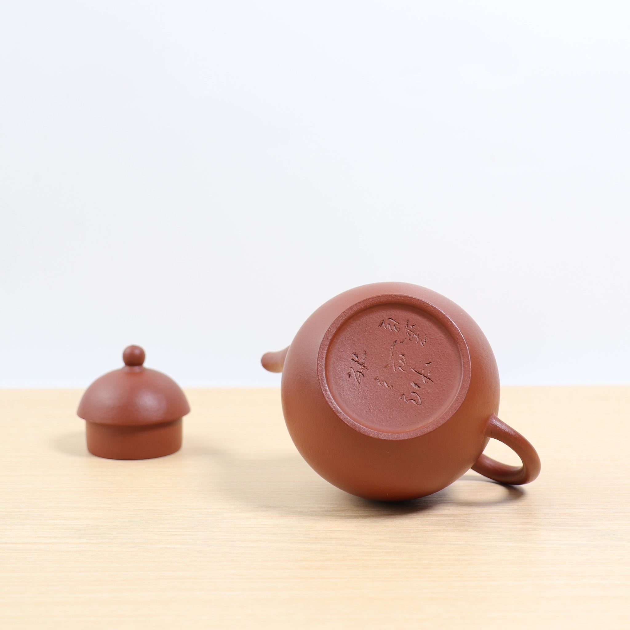 *Autumn Reward｜Buy one get three free* [Mengchen model·Taoli] Fully handmade original ore vermilion clay imitation ancient purple clay teapot