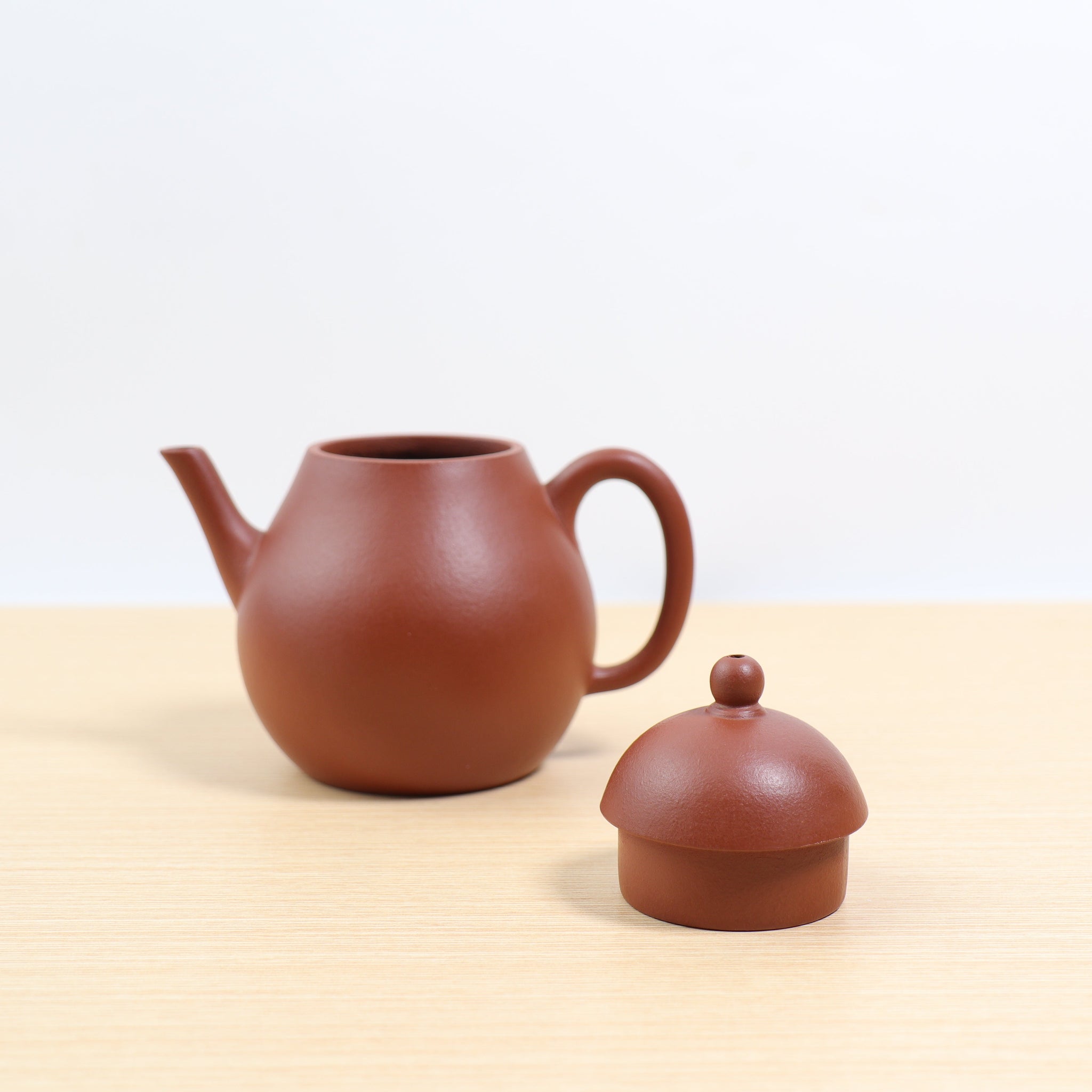 *Autumn Reward｜Buy one get three free* [Mengchen model·Taoli] Fully handmade original ore vermilion clay imitation ancient purple clay teapot