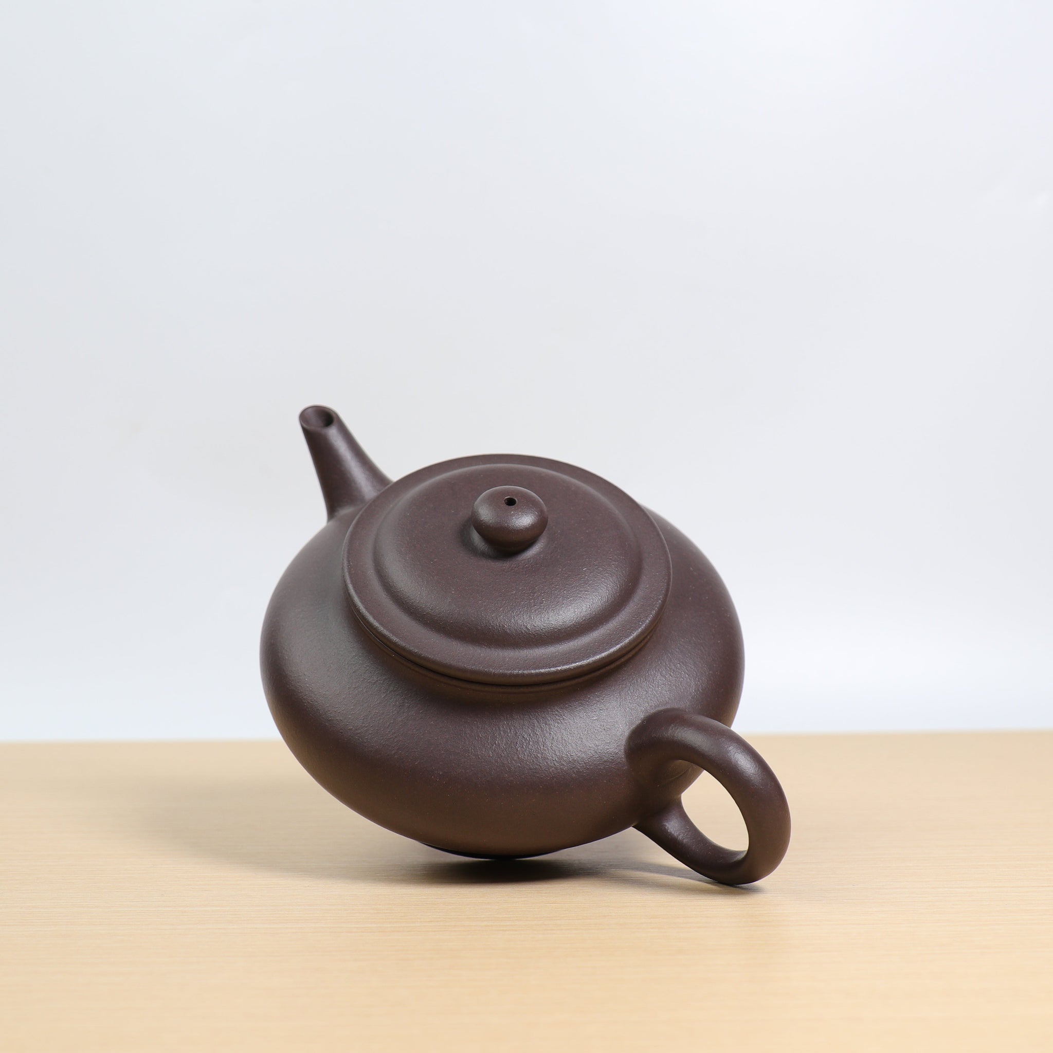 *Autumn Reward｜Buy one get five free* [Flat Lamp] Purple Clay Elegant Purple Clay Teapot