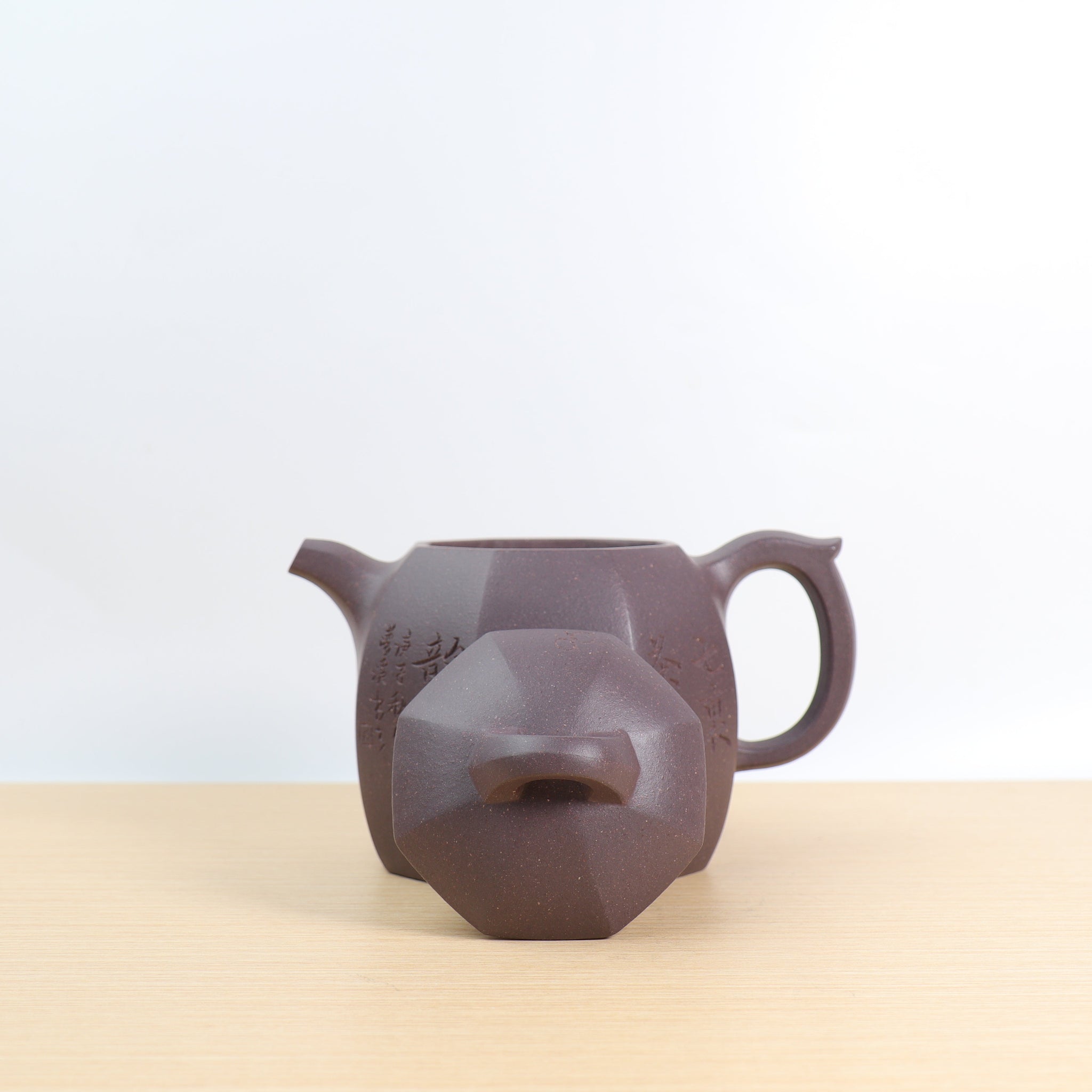 *Autumn Reward｜Buy one get five free* [Bafang Qin Quan] Violet Carved Purple Clay Teapot