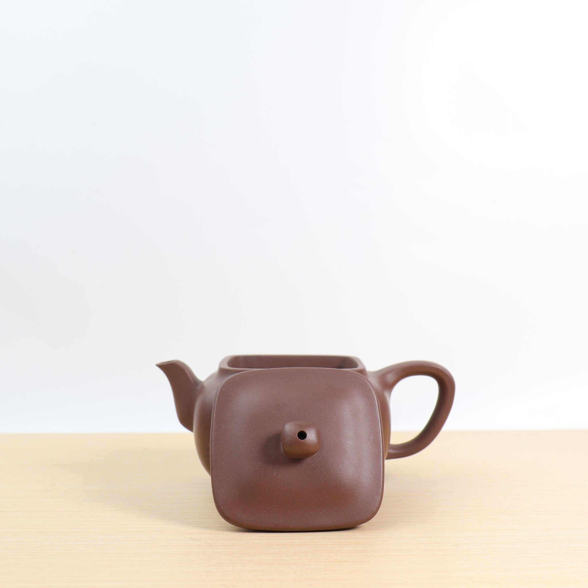 *Autumn Reward｜Buy one get five free* [Small Square Bottle] Cultural Revolution Clay Carved Purple Clay Teapot