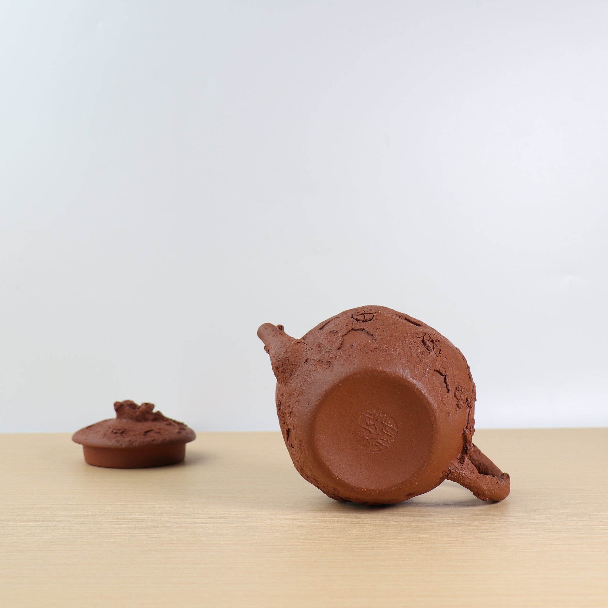 (Sold) *Autumn Reward｜Buy one get three free* [Plum Blossom Pile] Huanglong Mountain Original Mine Downslope Mud Purple Clay Teapot