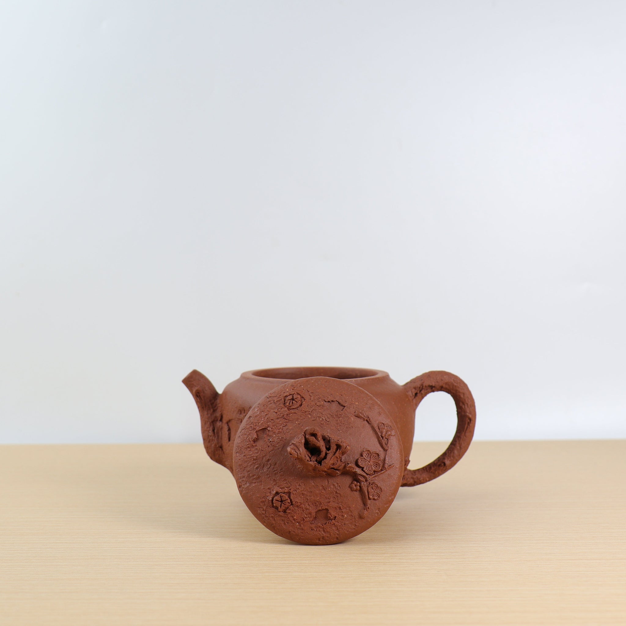 (Sold) *Autumn Reward｜Buy one get three free* [Plum Blossom Pile] Huanglong Mountain Original Mine Downslope Mud Purple Clay Teapot