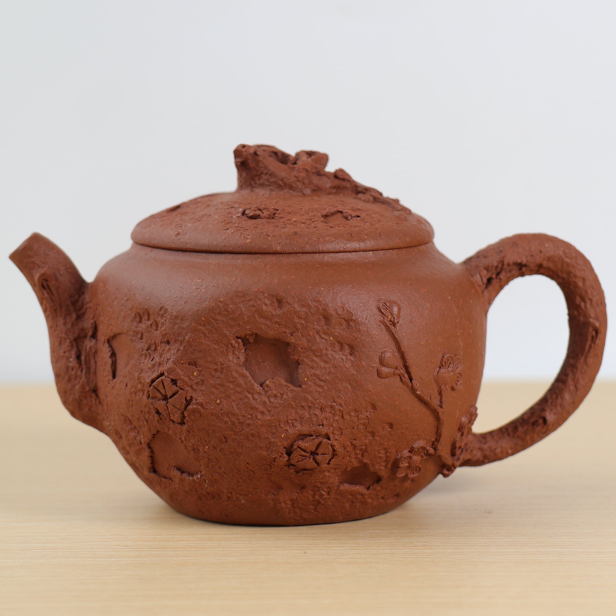 (Sold) *Autumn Reward｜Buy one get three free* [Plum Blossom Pile] Huanglong Mountain Original Mine Downslope Mud Purple Clay Teapot