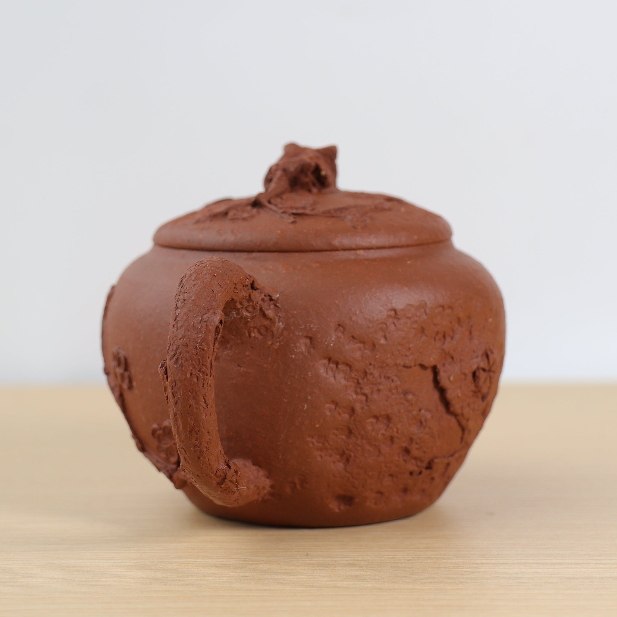 (Sold) *Autumn Reward｜Buy one get three free* [Plum Blossom Pile] Huanglong Mountain Original Mine Downslope Mud Purple Clay Teapot