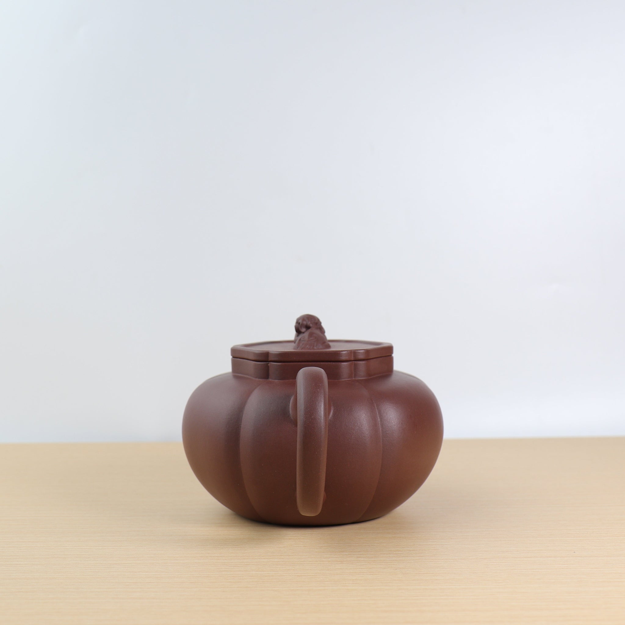 *Autumn Reward｜Buy one get five free* [Lion Ball Pot] Fully handmade original mineral purple clay rib pattern purple sand teapot