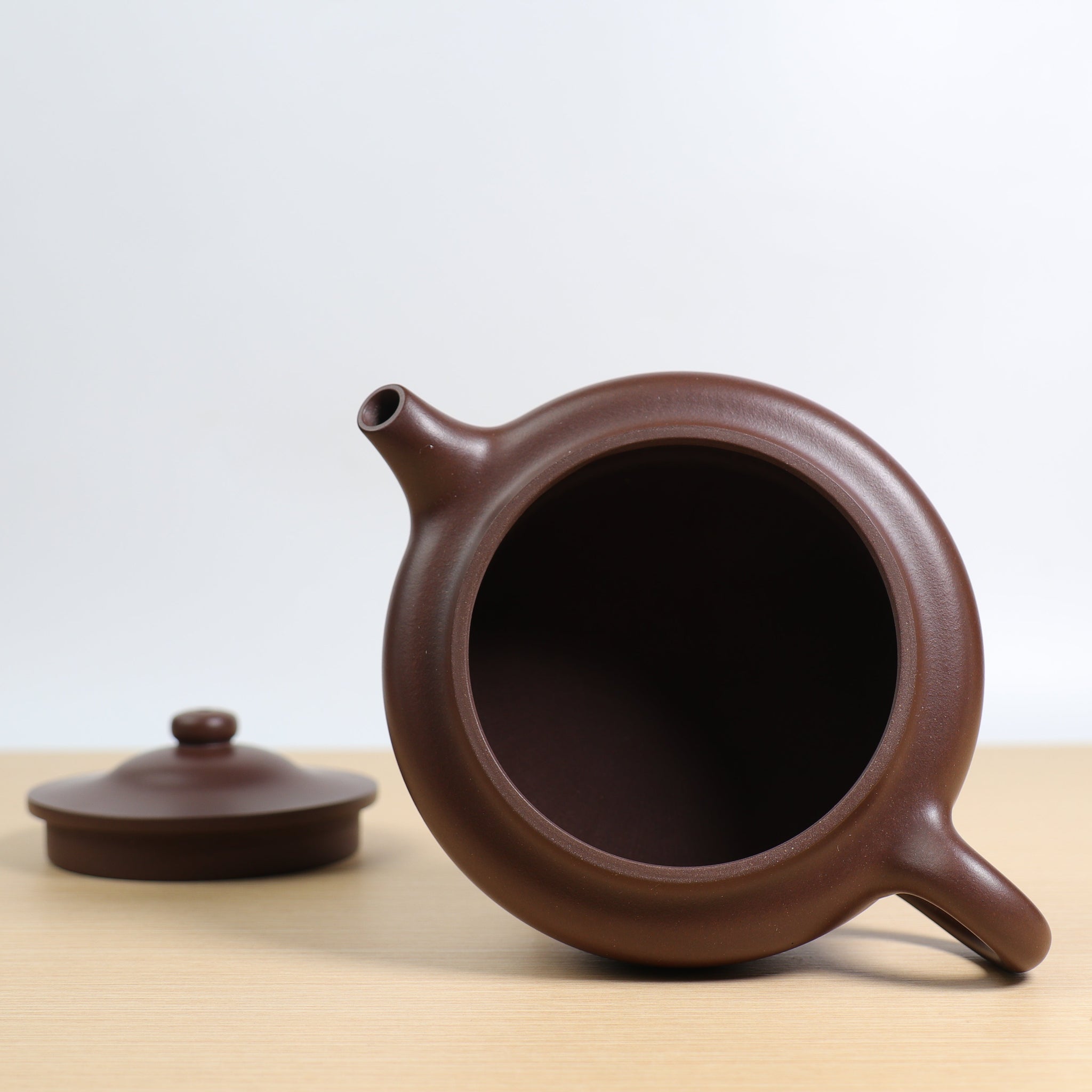 *Autumn reward｜Buy one get five free* [Hat] Fully handmade raw mineral purple clay and purple sand teapot